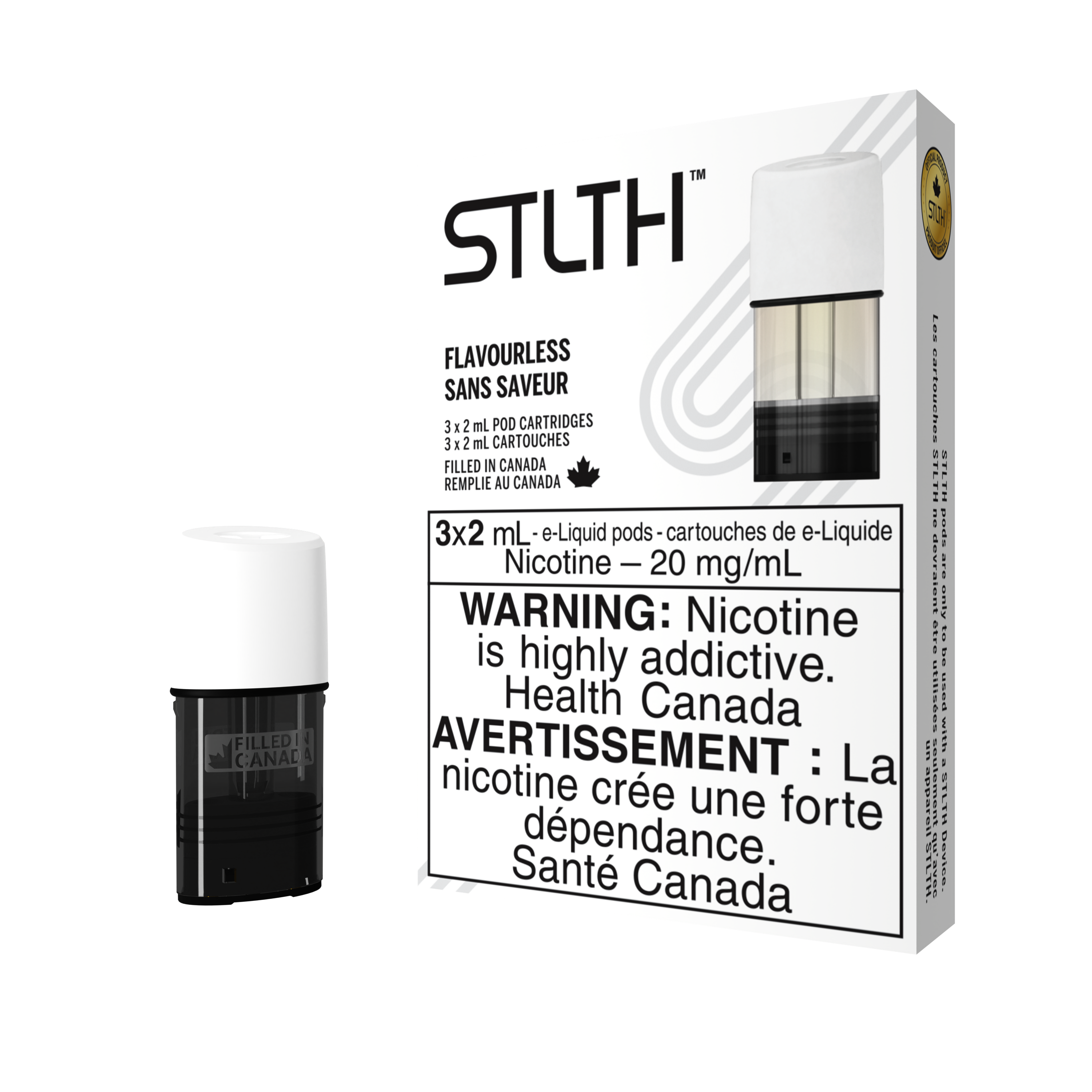 STLTH FLAVOURLESS/FLAVORLESS
