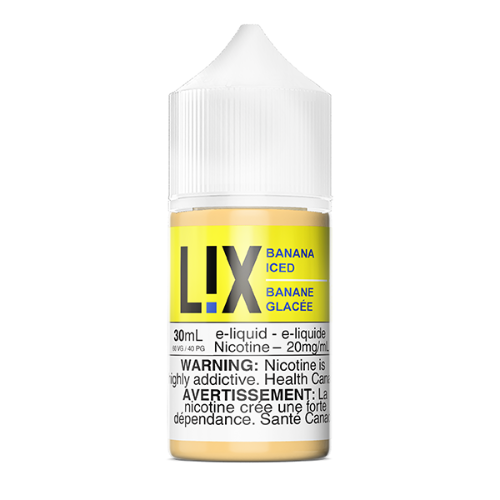 L!X - BANANA ICED (LIX) (30mL)