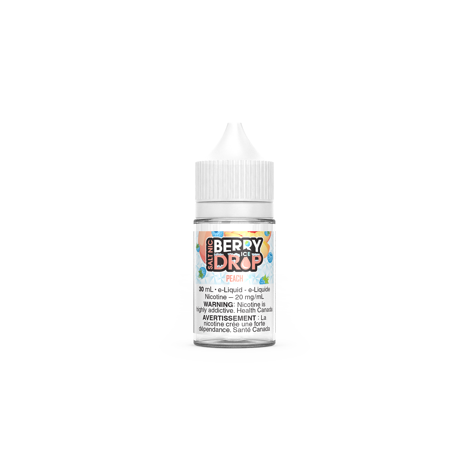 PEACH ICE BY BERRY DROP SALT (30mL)