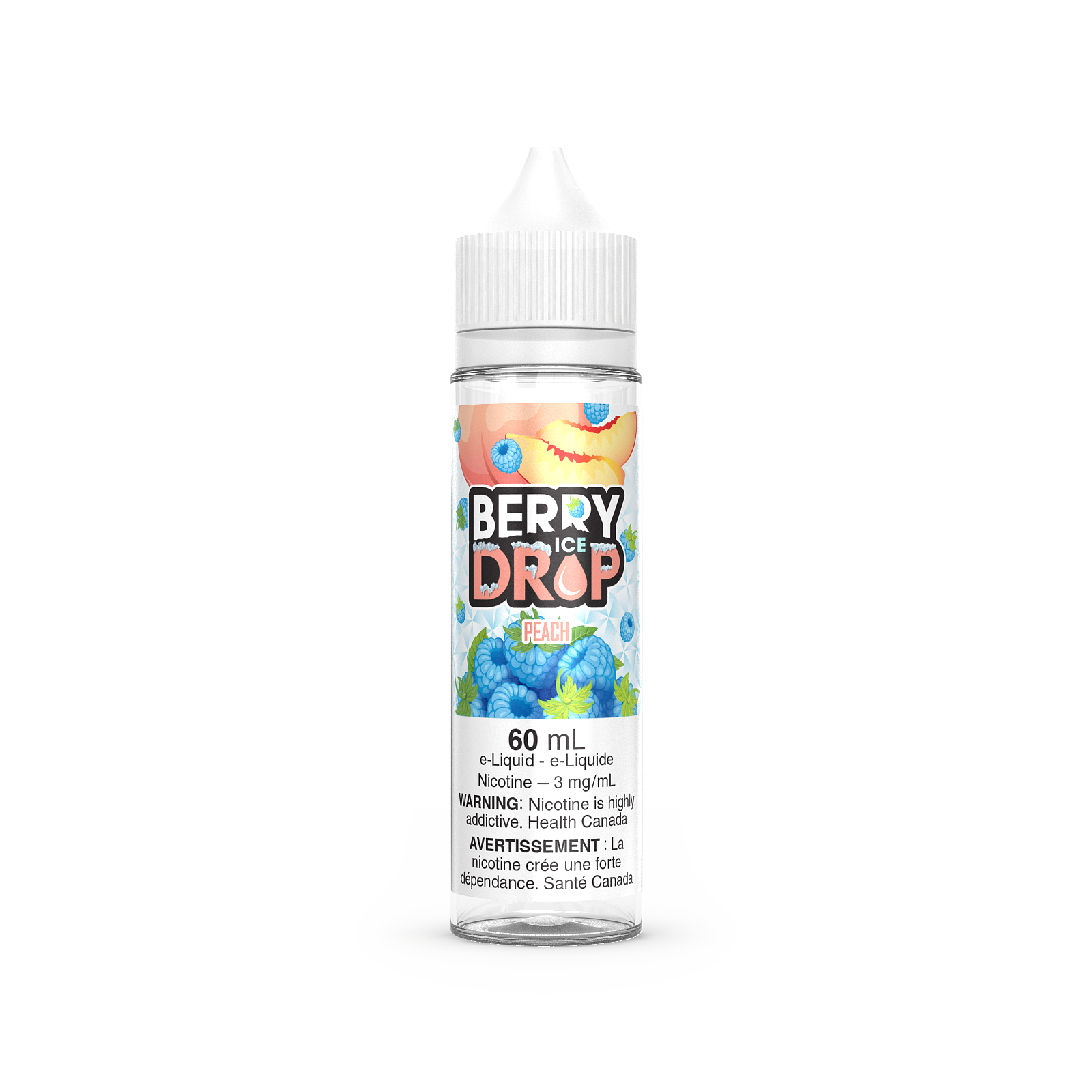 PEACH ICE BY BERRY DROP (60mL)