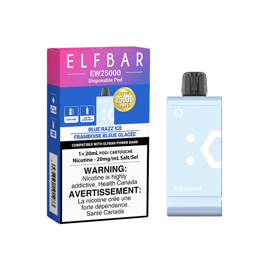 BLUE RAZZ ICE - ELFBAR EW25K *EW DEVICE REQUIRED*
