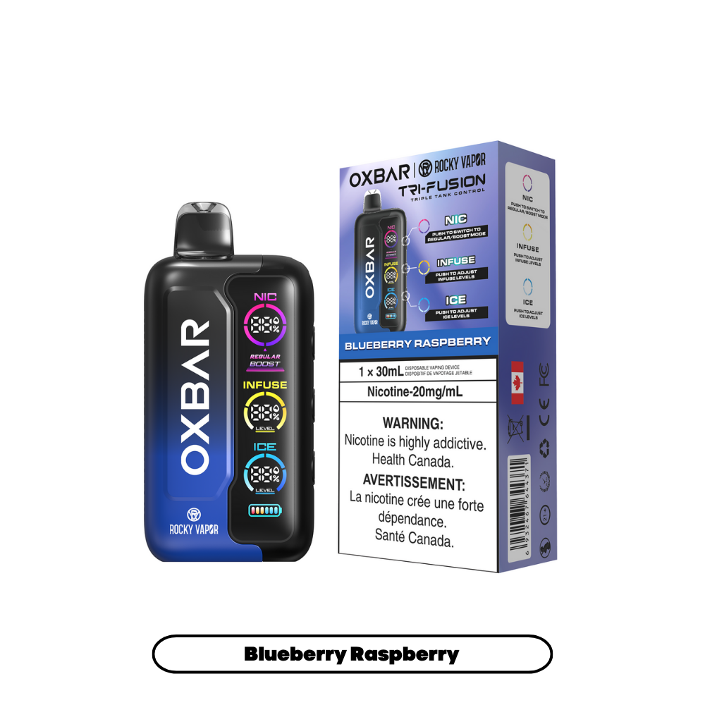 BLUEBERRY RASPBERRY - OXBAR TRI FUSION (30mL)