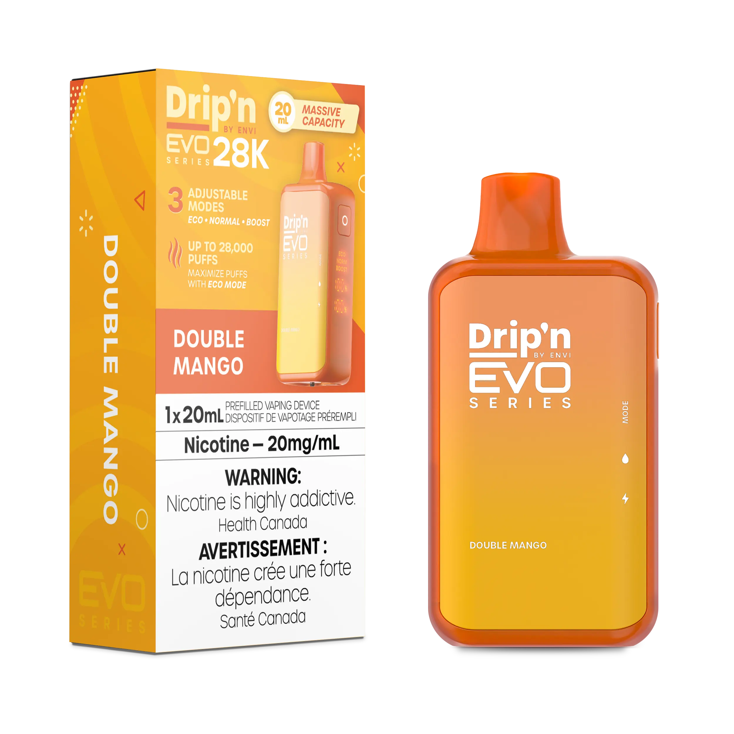 DOUBLE MANGO - DRIP'N EVO 28K BY ENVI