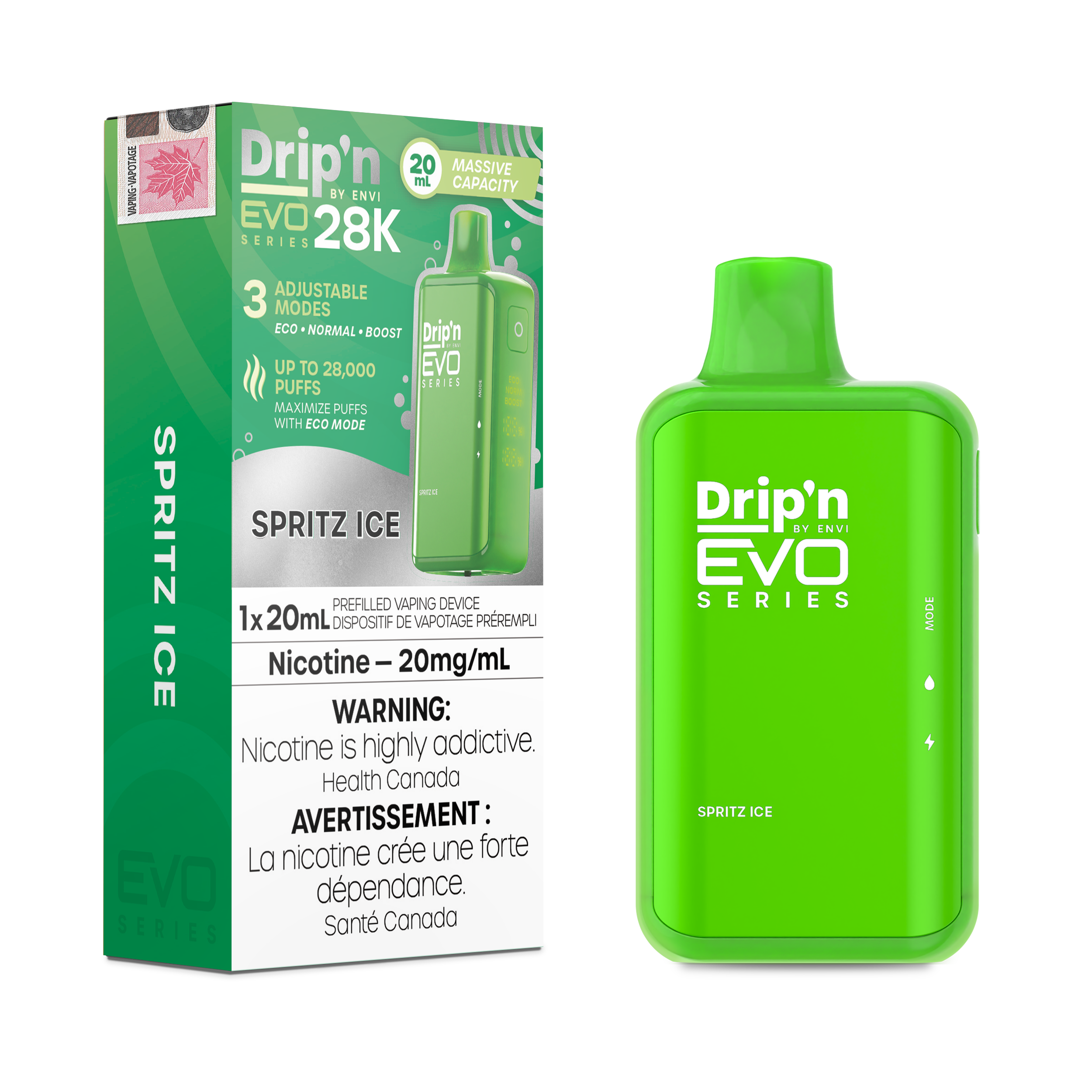 SPRITZ ICE - DRIP'N EVO 28K BY ENVI