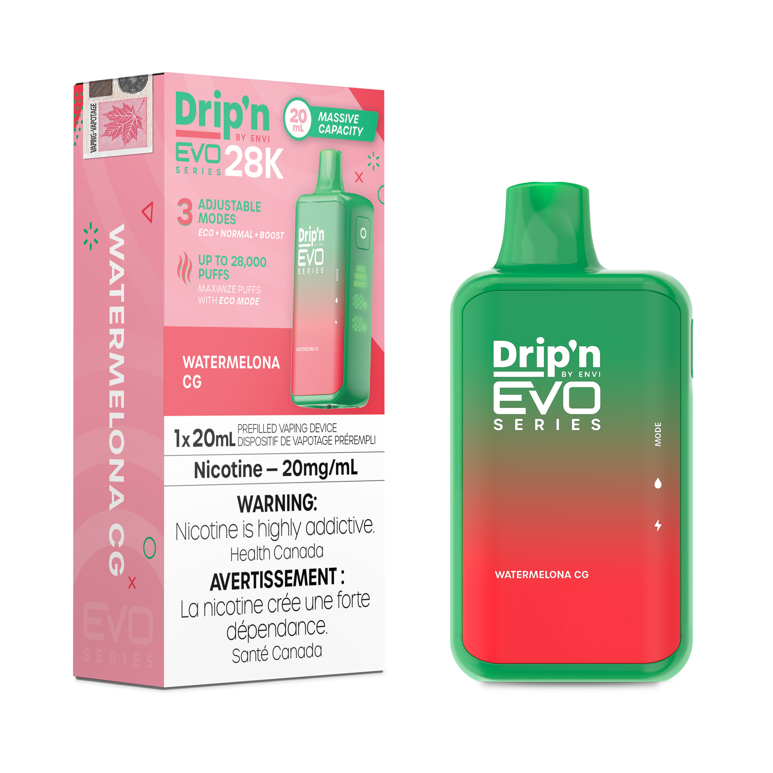 WATERMELONA CG - DRIP'N EVO 28K BY ENVI