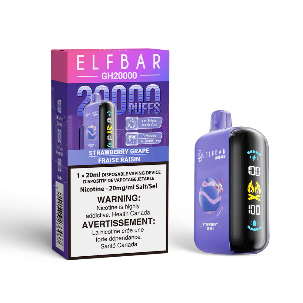 STRAWBERRY GRAPE - ELFBAR GH20000 (20mL)