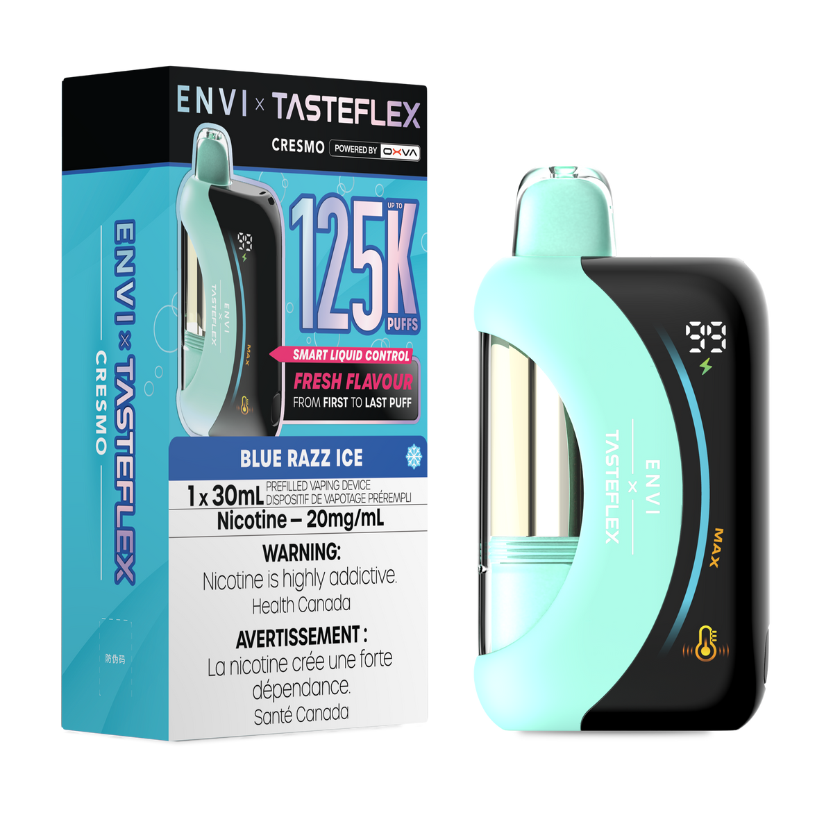 BLUE RAZZ ICE - ENVI X TASTEFLEX (30mL)