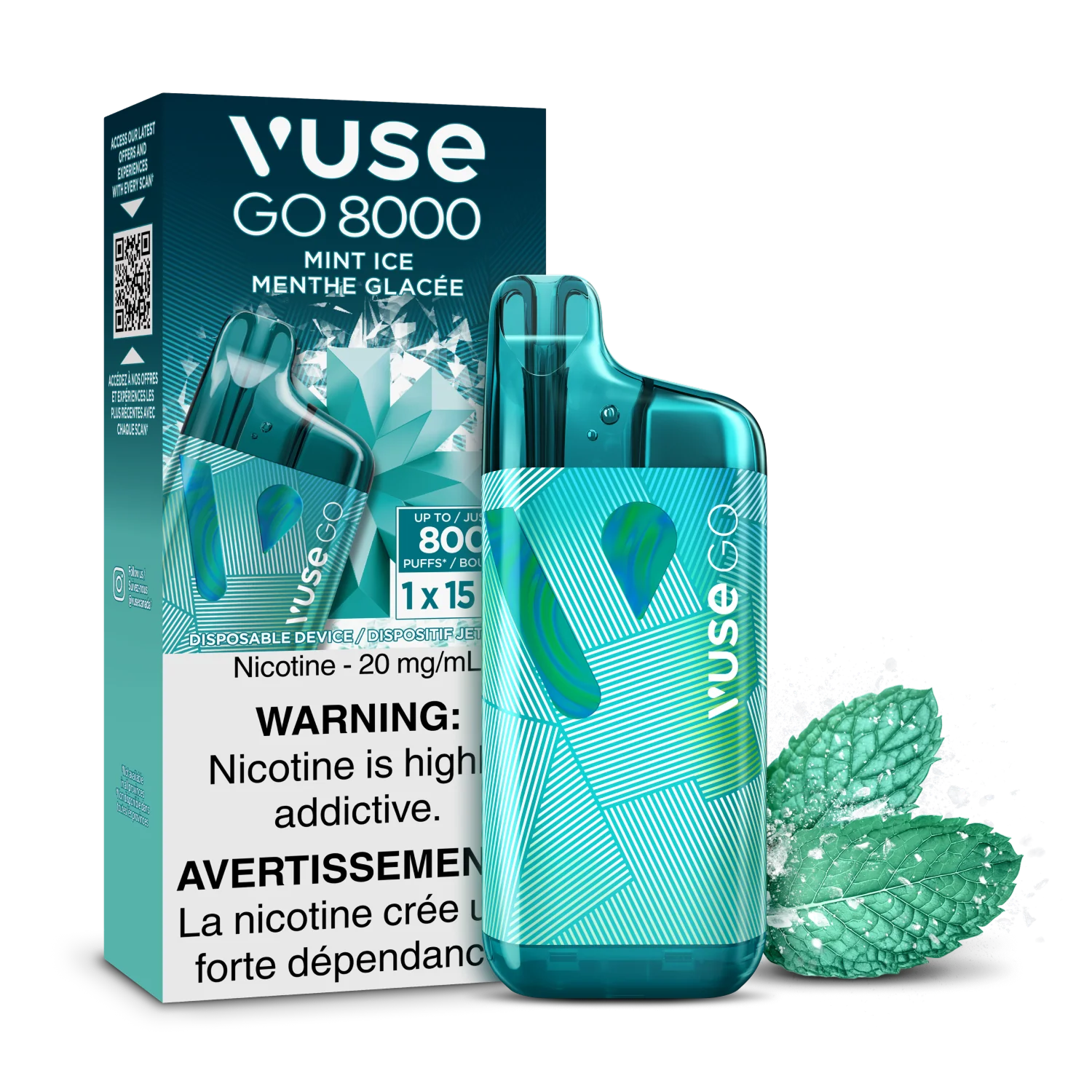 MINT ICE - VUSE GO 8K 2.0