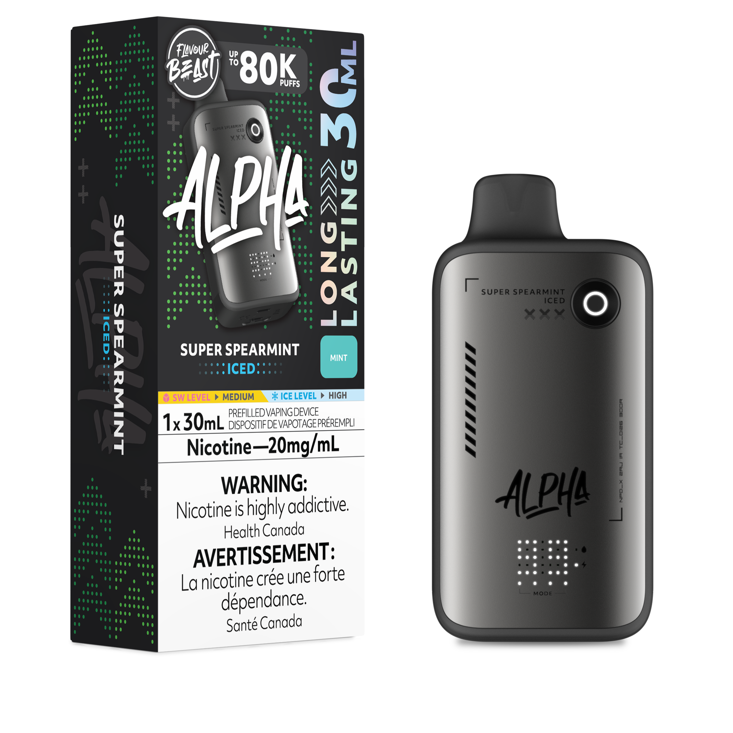 SUPER SPEARMINT - FLAVOUR BEAST ALPHA (30mL)