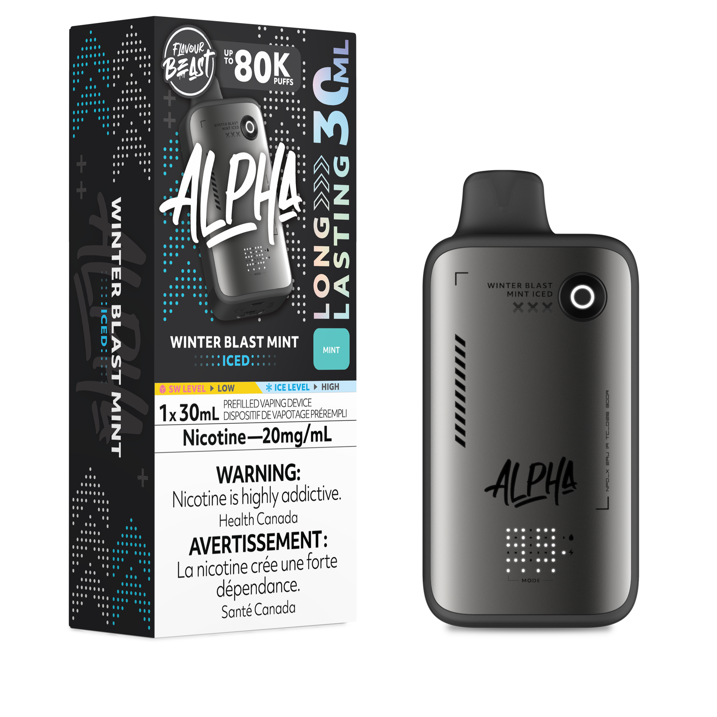 WINTER BLAST MINT - FLAVOUR BEAST ALPHA (30mL)