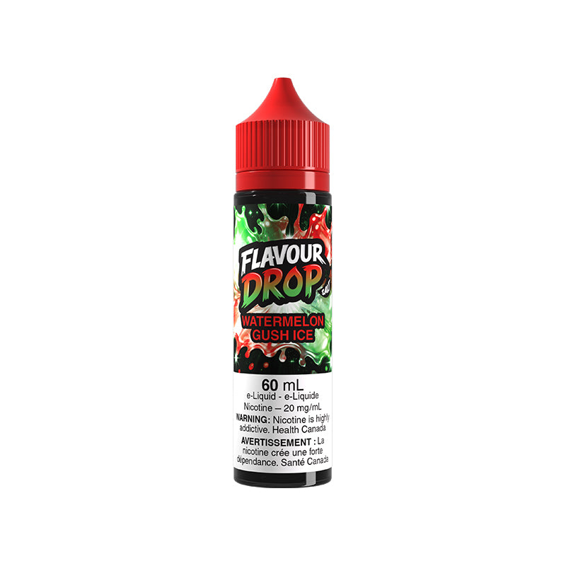 WATERMELON GUSH ICE BY FLAVOUR DROP SALT (60mL)