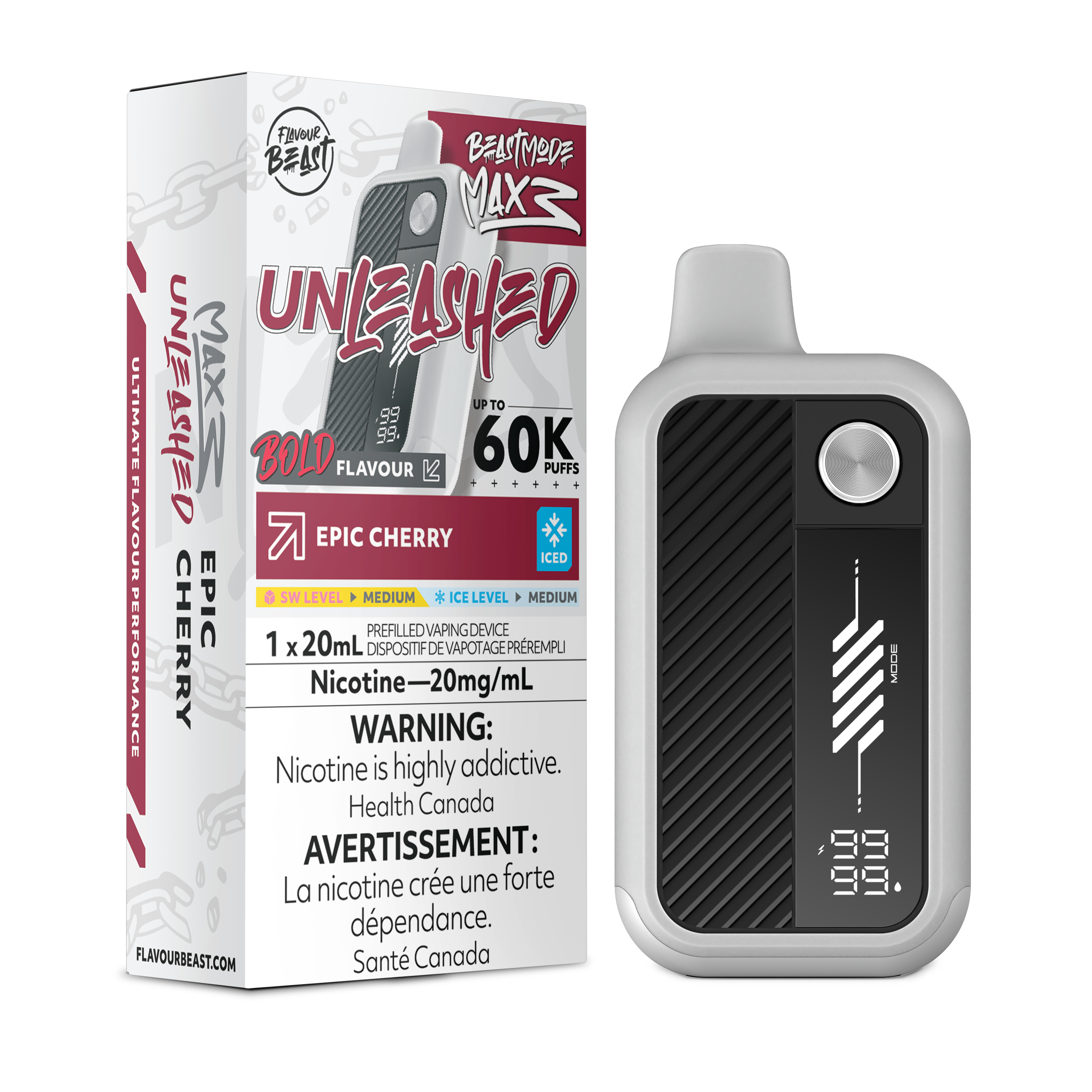 EPIC CHERRY - FLAVOUR BEAST BEAST MODE MAX 3 (20mL)