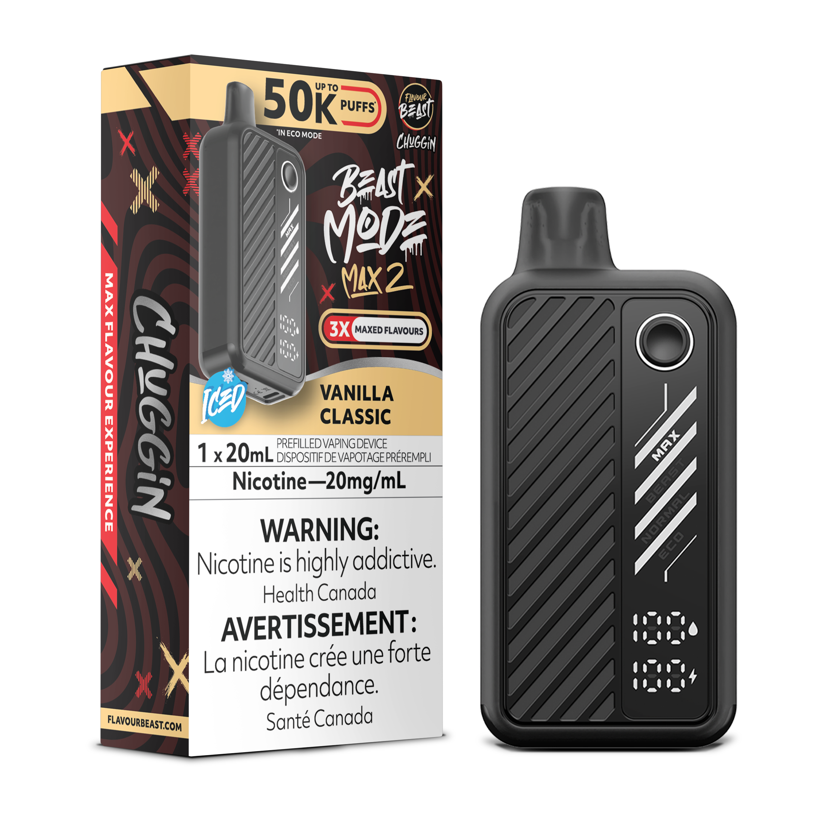 VANILLA CLASSIC - FLAVOUR BEAST BEAST MODE MAX 2 (20mL)