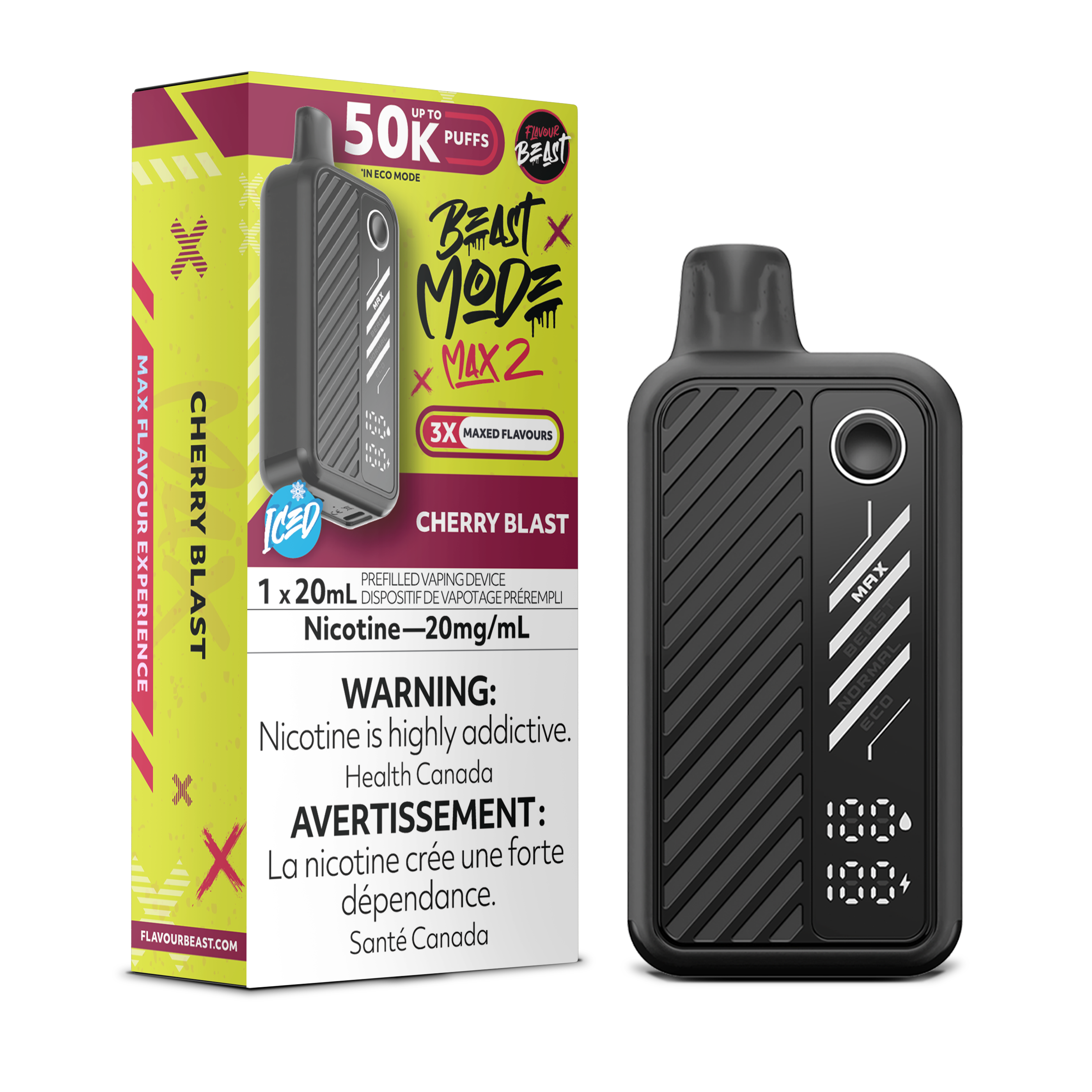CHERRY BLAST - FLAVOUR BEAST BEAST MODE MAX 2 (20mL)