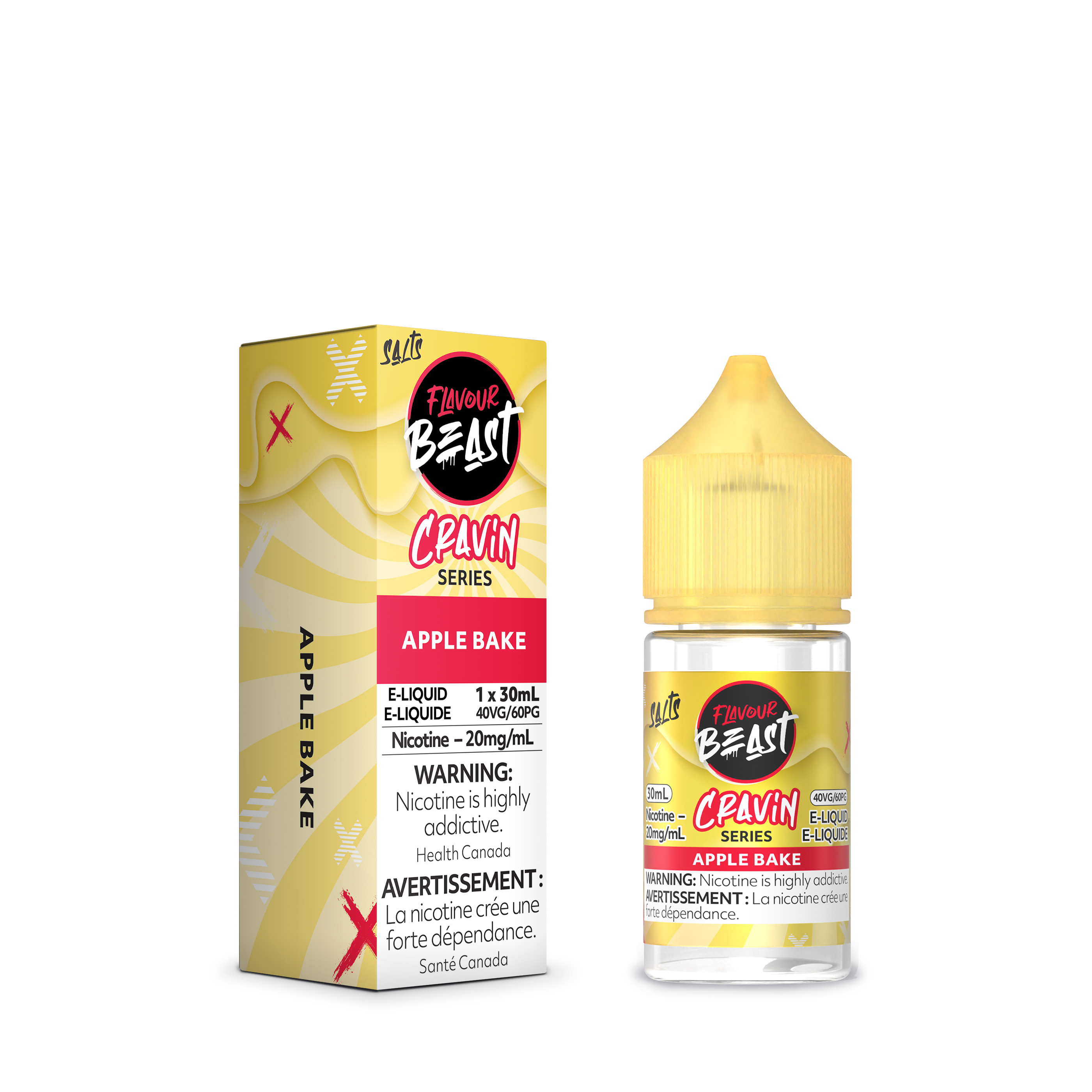 APPLE BAKE - FLAVOUR BEAST CRAVIN' E-LIQUID (30mL)