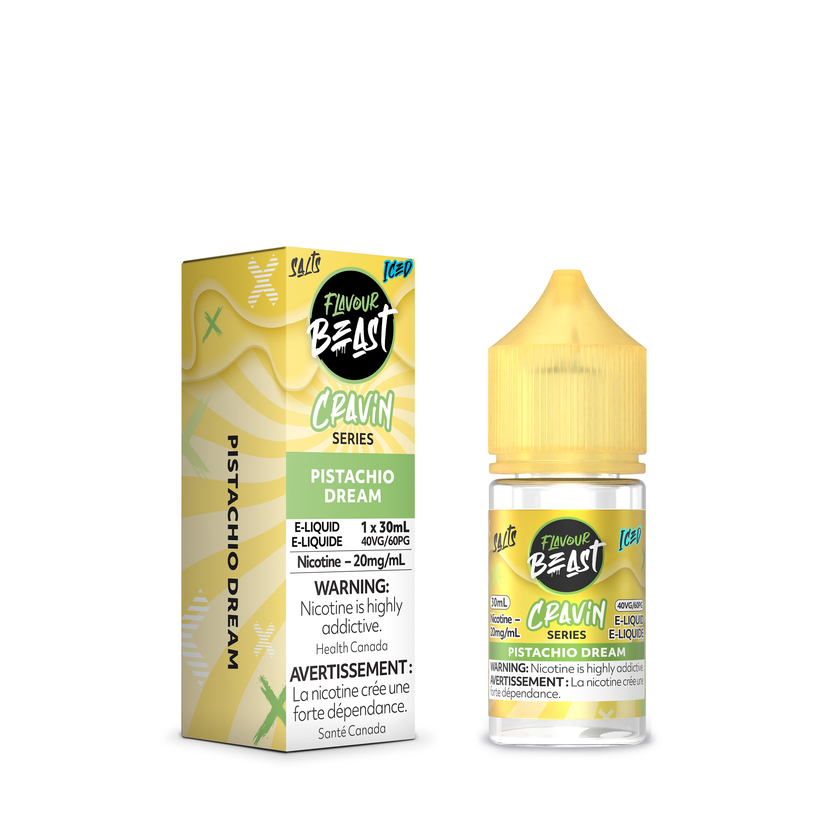 PISTACHIO DREAM (ICED) - FLAVOUR BEAST CRAVIN' E-LIQUID (30mL)