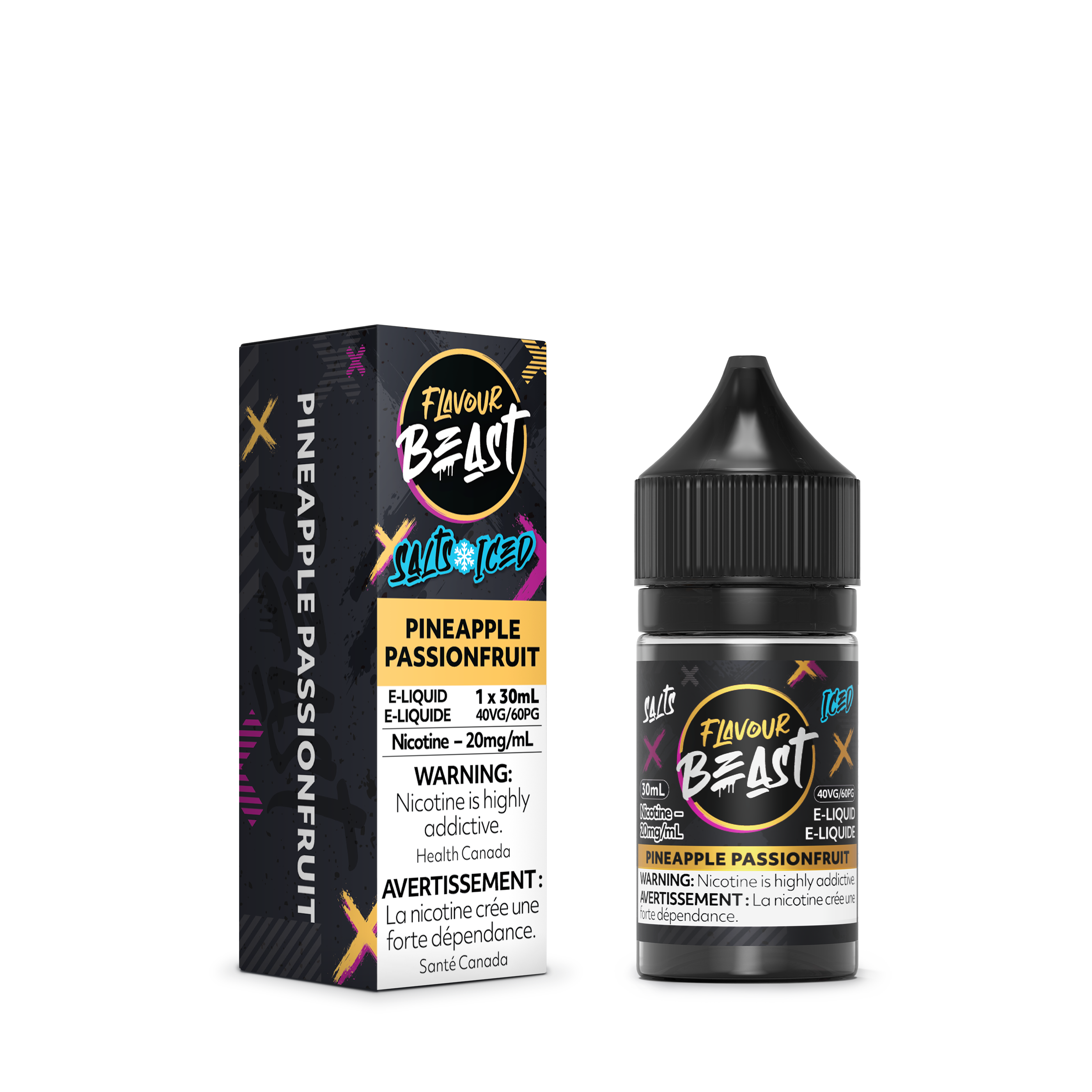 PINEAPPLE PASSIONFRUIT - FLAVOUR BEAST E LIQUID (30mL)