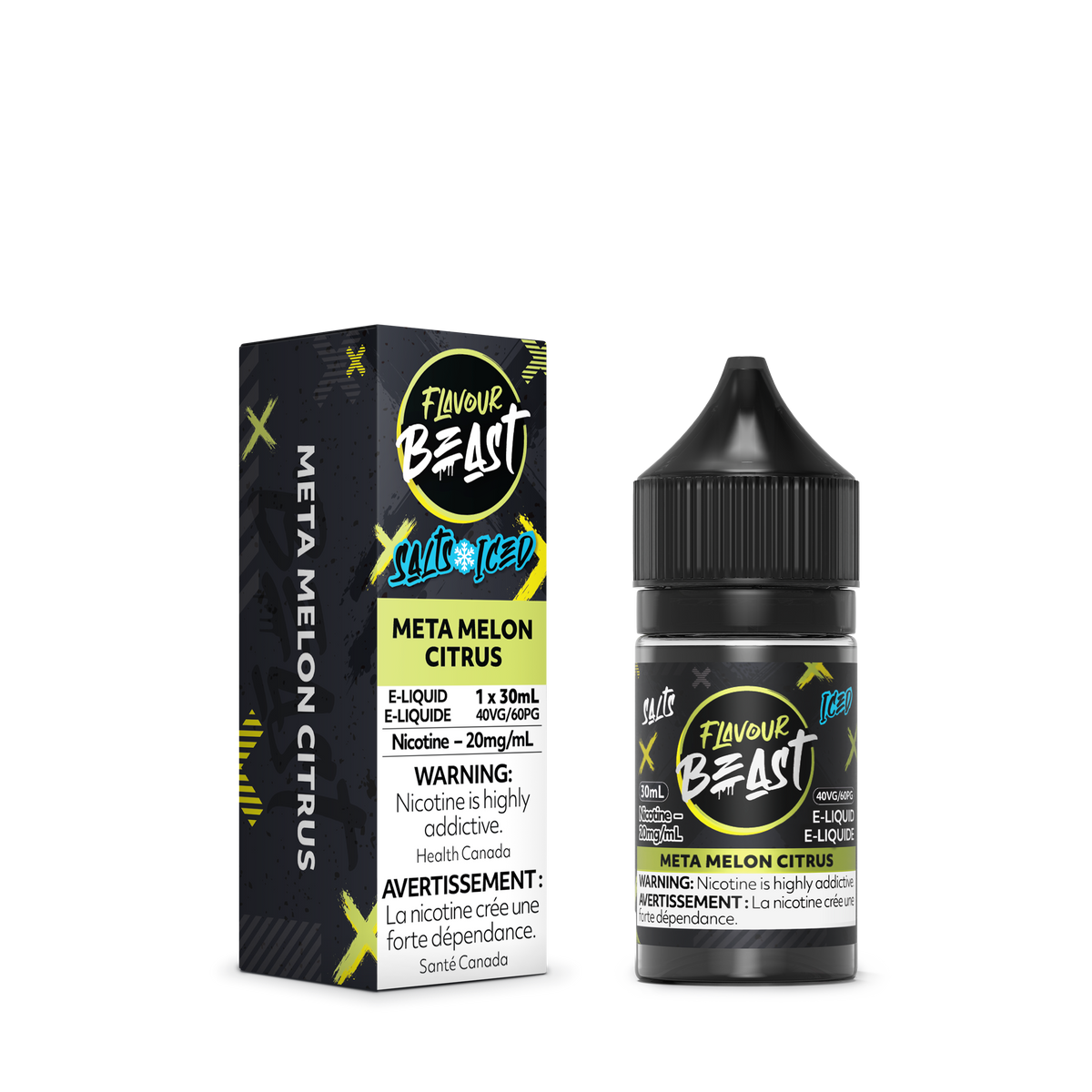 META MELON CITRUS - FLAVOUR BEAST E LIQUID (30mL)