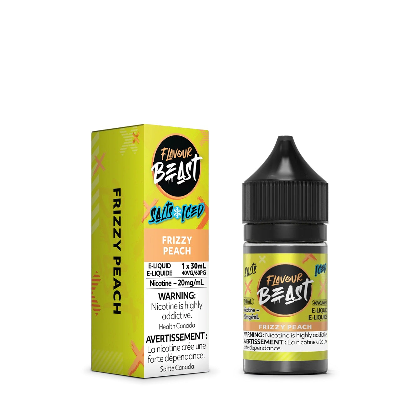 FRIZZY PEACH - FLAVOUR BEAST E LIQUID (30mL)