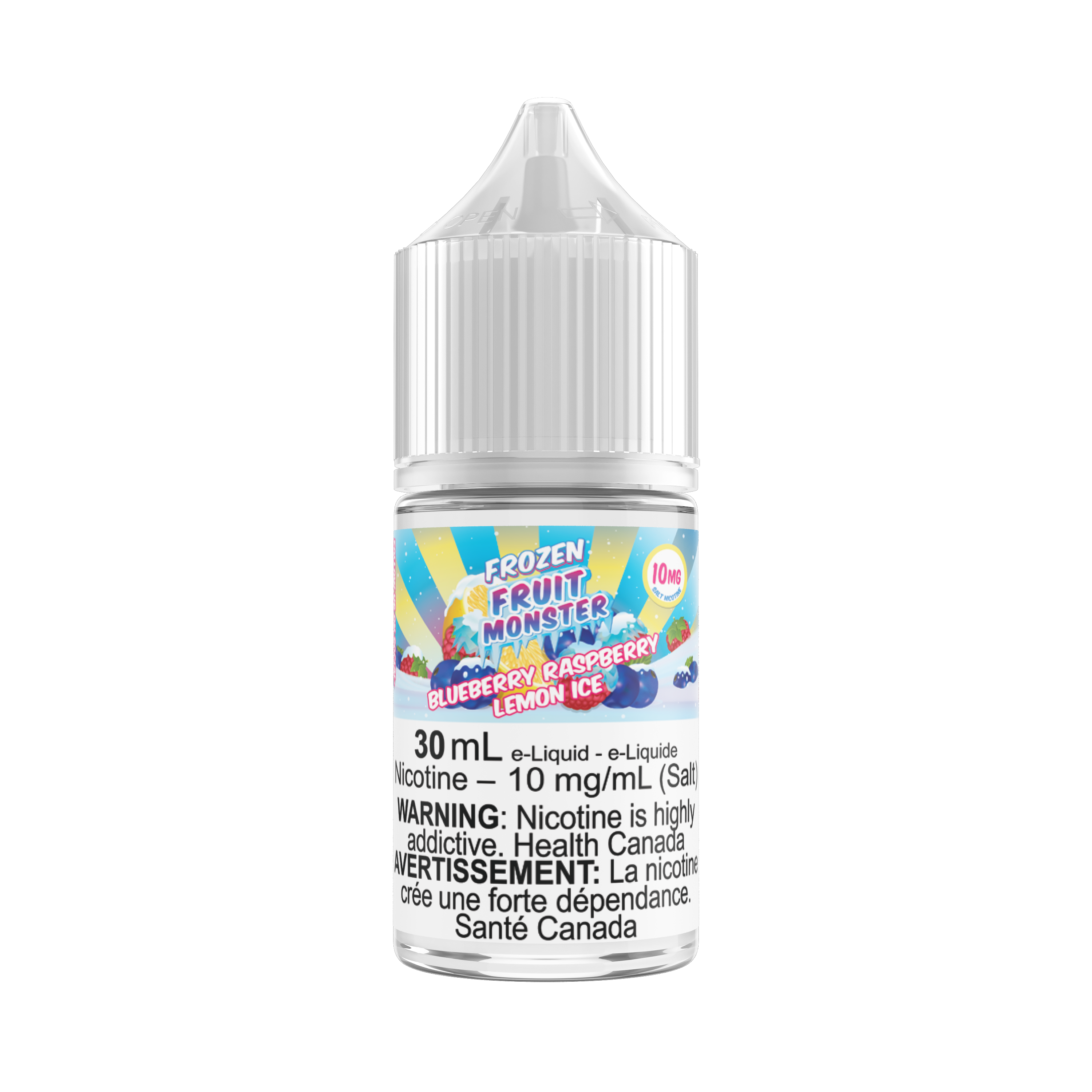 BLUEBERRY RASPBERRY LEMON ICE - FROZEN FRUIT MONSTER SALT (30mL)