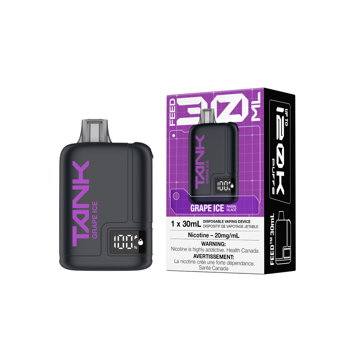 GRAPE ICE - FEED TANK 120K (30mL)