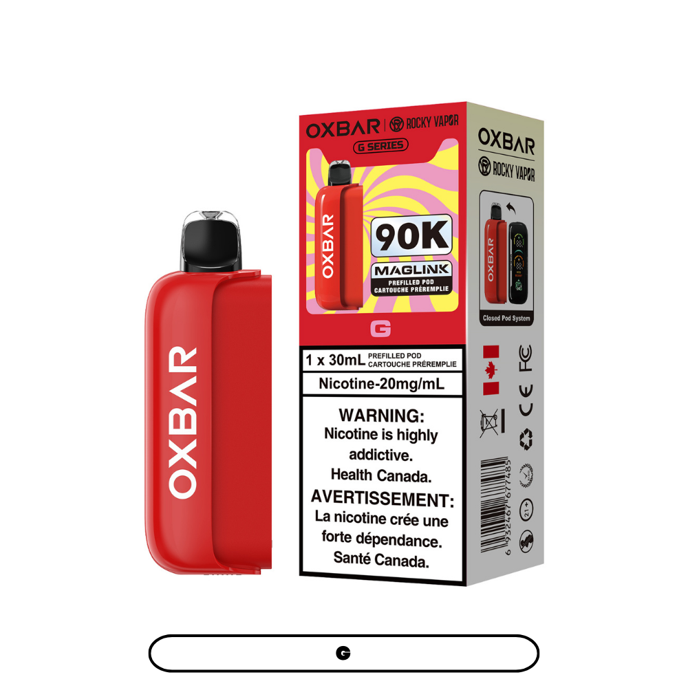 G - OXBAR MAGLINK *HYBRID DISPOSABLE (POD ONLY, MAGLINK DEVICE REQUIRED) (30mL)