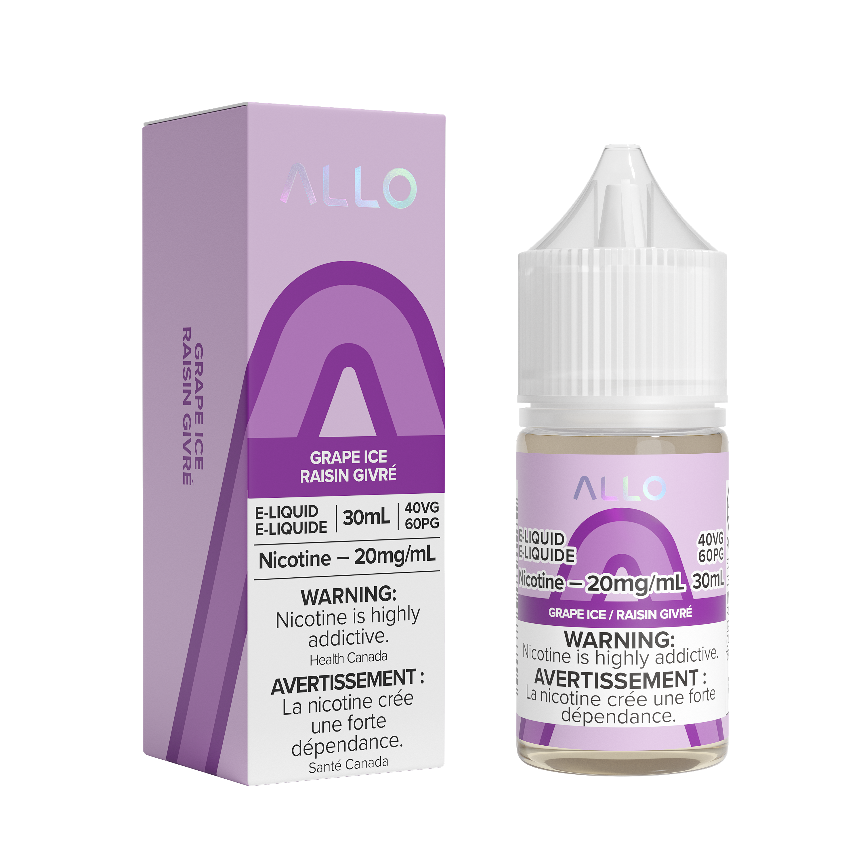 ALLO E LIQUID - GRAPE ICE
