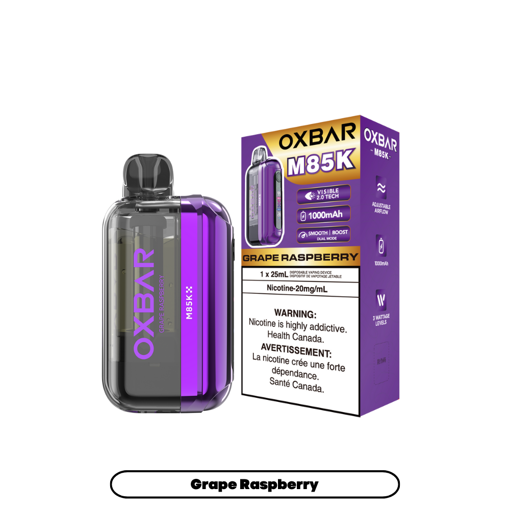 GRAPE RASPBERRY - OXBAR M85K (25mL)