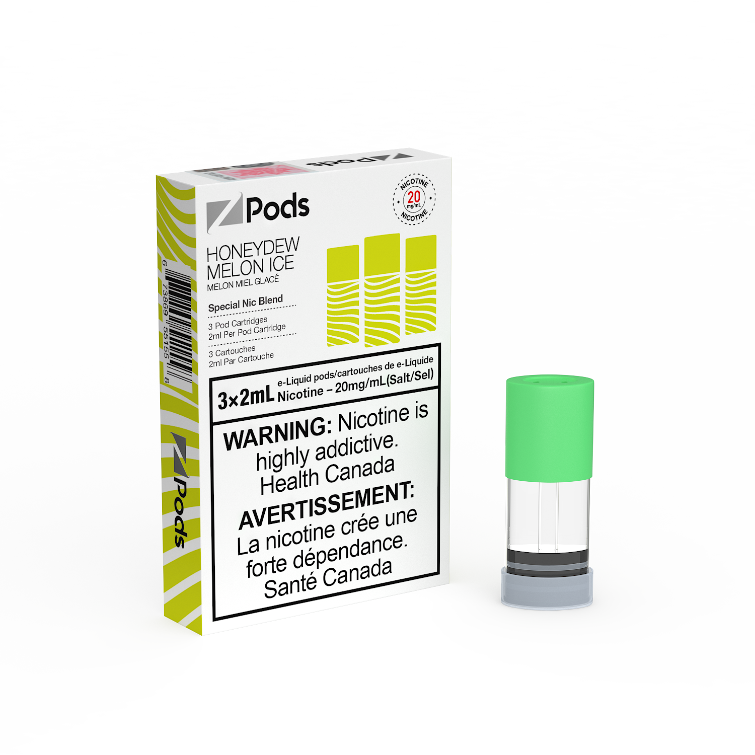 Z-PODS: HONEYDEW MELON ICE