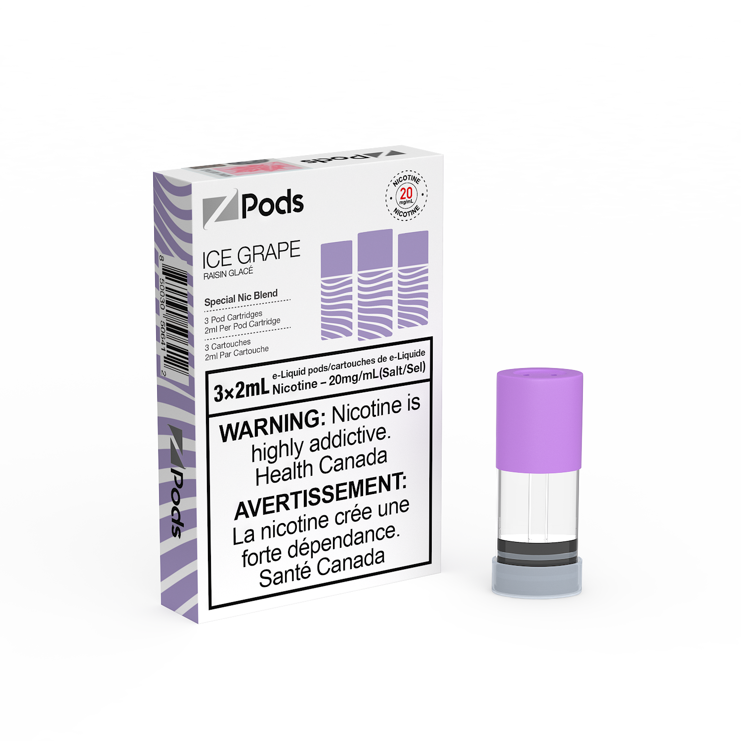 Z-PODS: ICE GRAPE (ONTARIO)