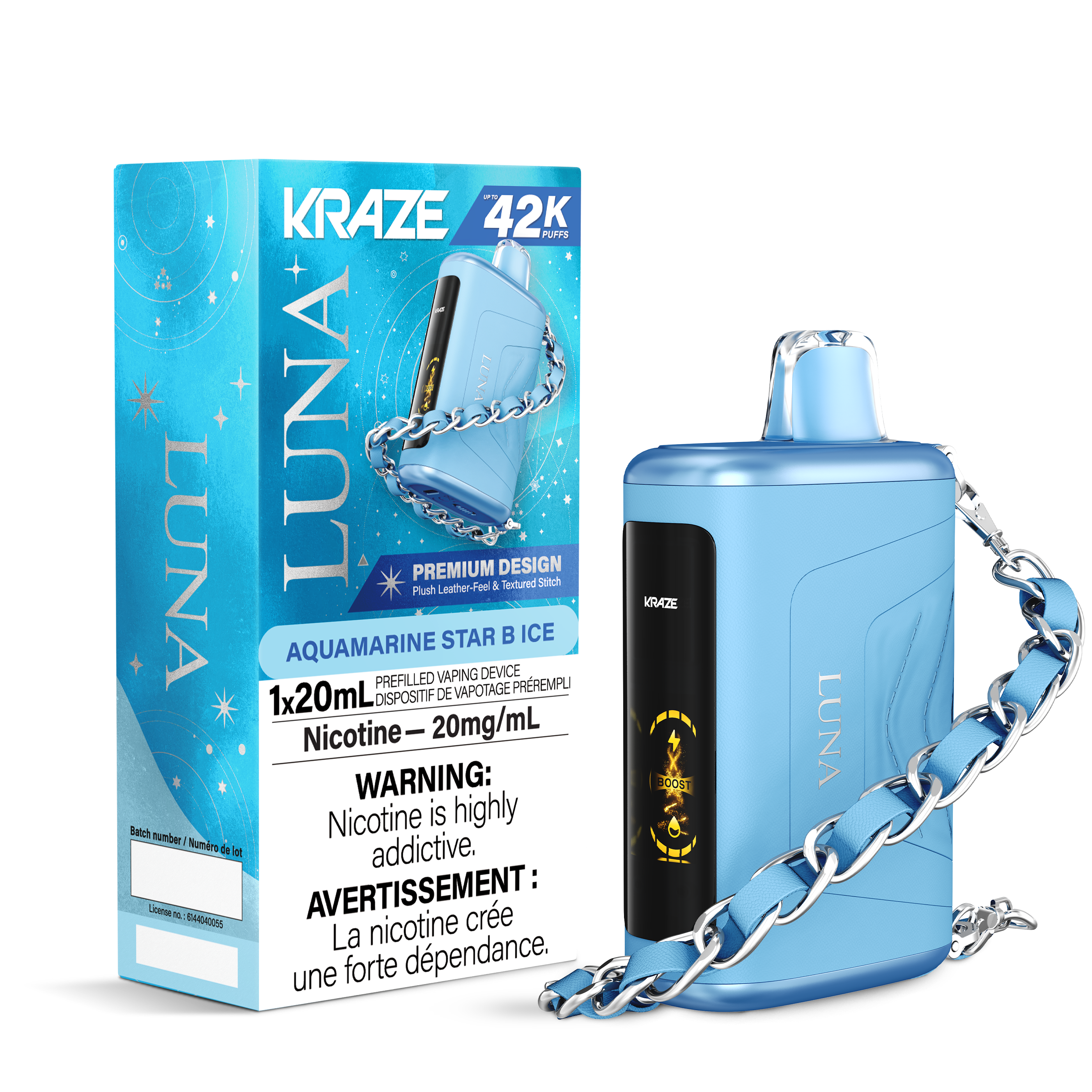 AQUAMARINE STAR B ICE - KRAZE LUNA