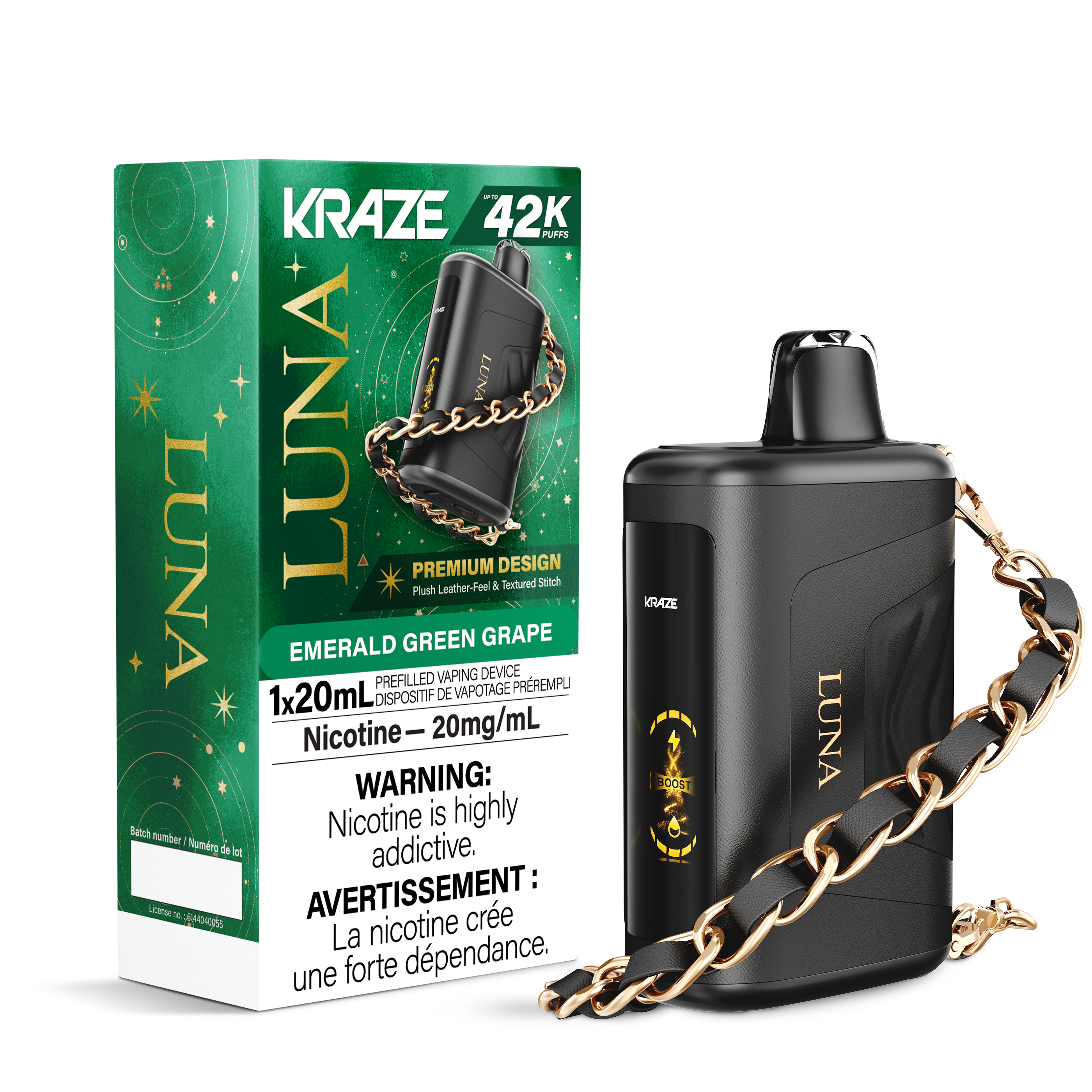 EMERALD GREEN GRAPE - KRAZE LUNA