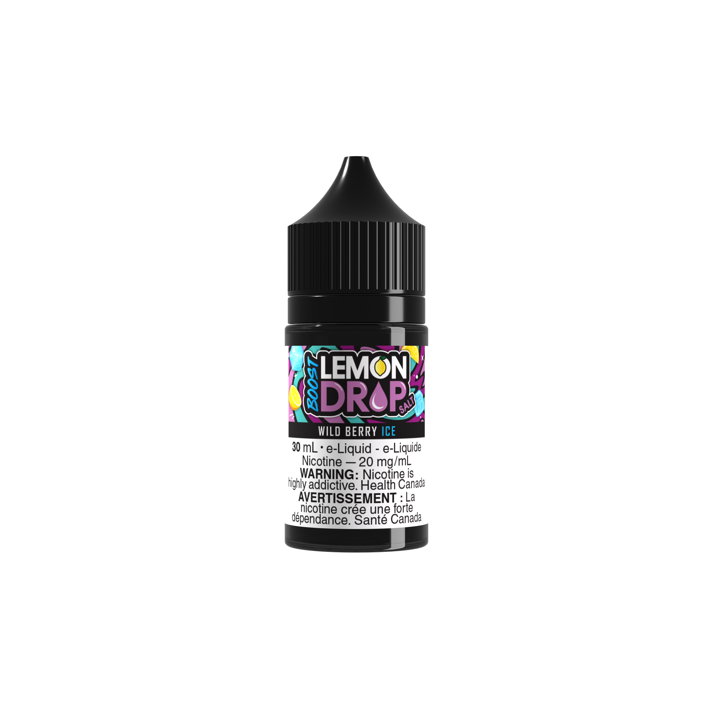 WILD BERRY ICE BY LEMON DROP BOOST SALT (30mL)