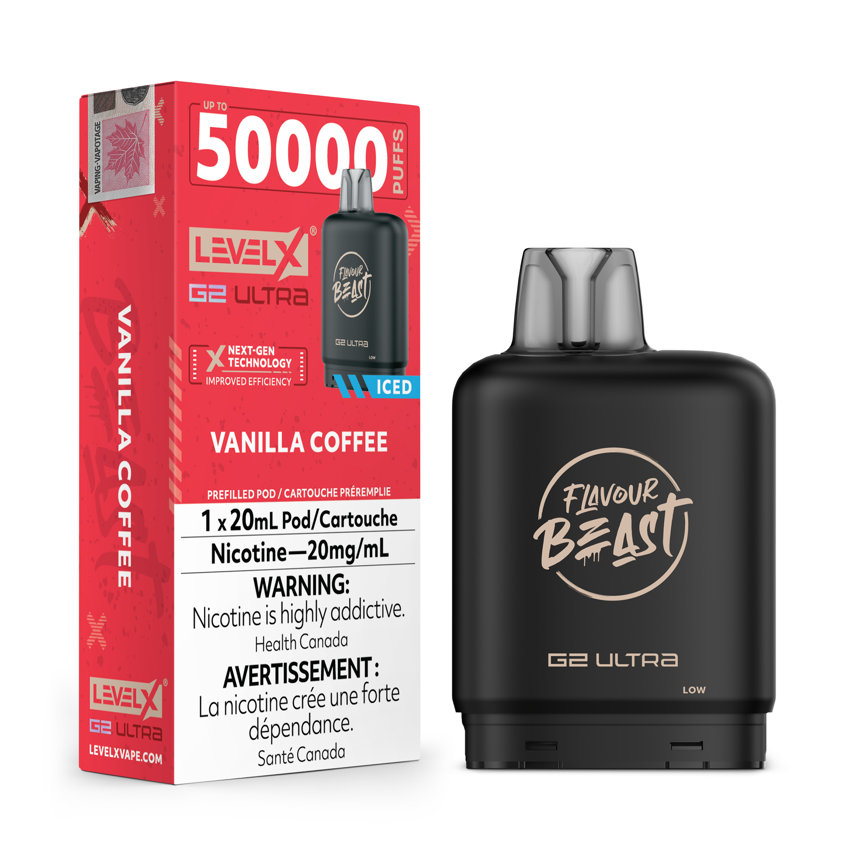 VANILLA COFFEE - FLAVOUR BEAST LEVEL X G2 ULTRA (20mL)