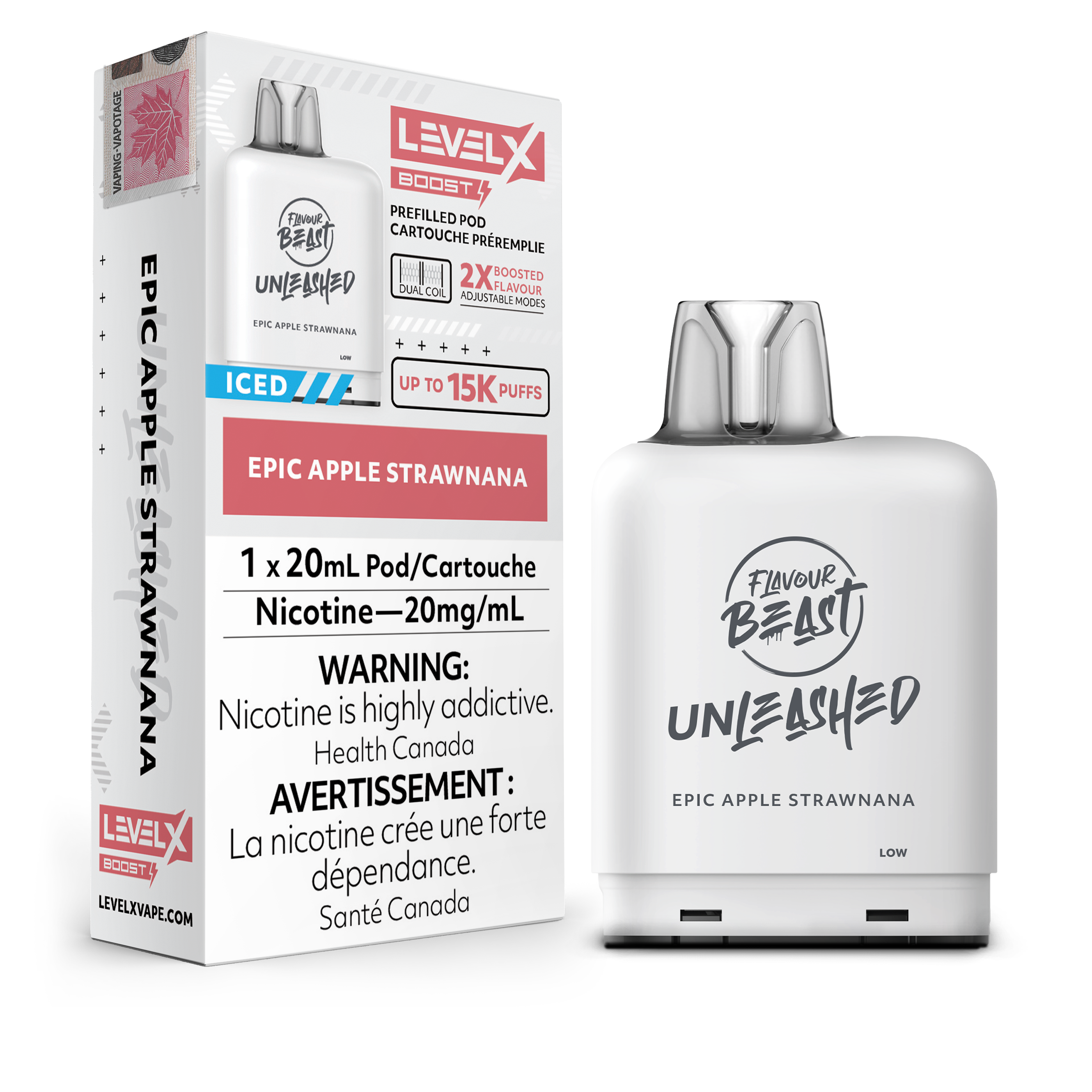 EPIC APPLE STRAWNANA - LEVEL X FB UNLEASHED BOOST (20mL)