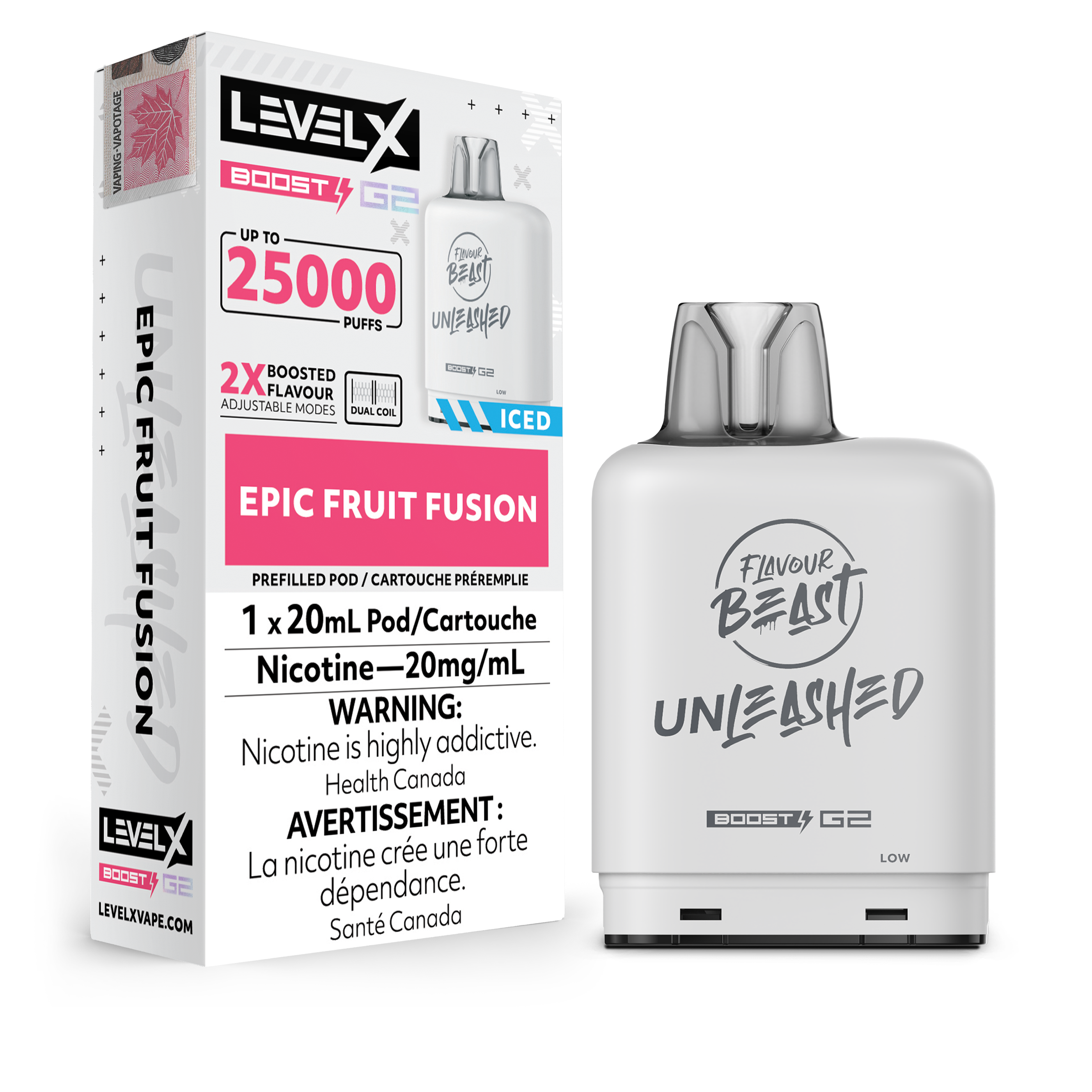 EPIC FRUIT FUSION - LEVEL X FB UNLEASHED BOOST (20mL)