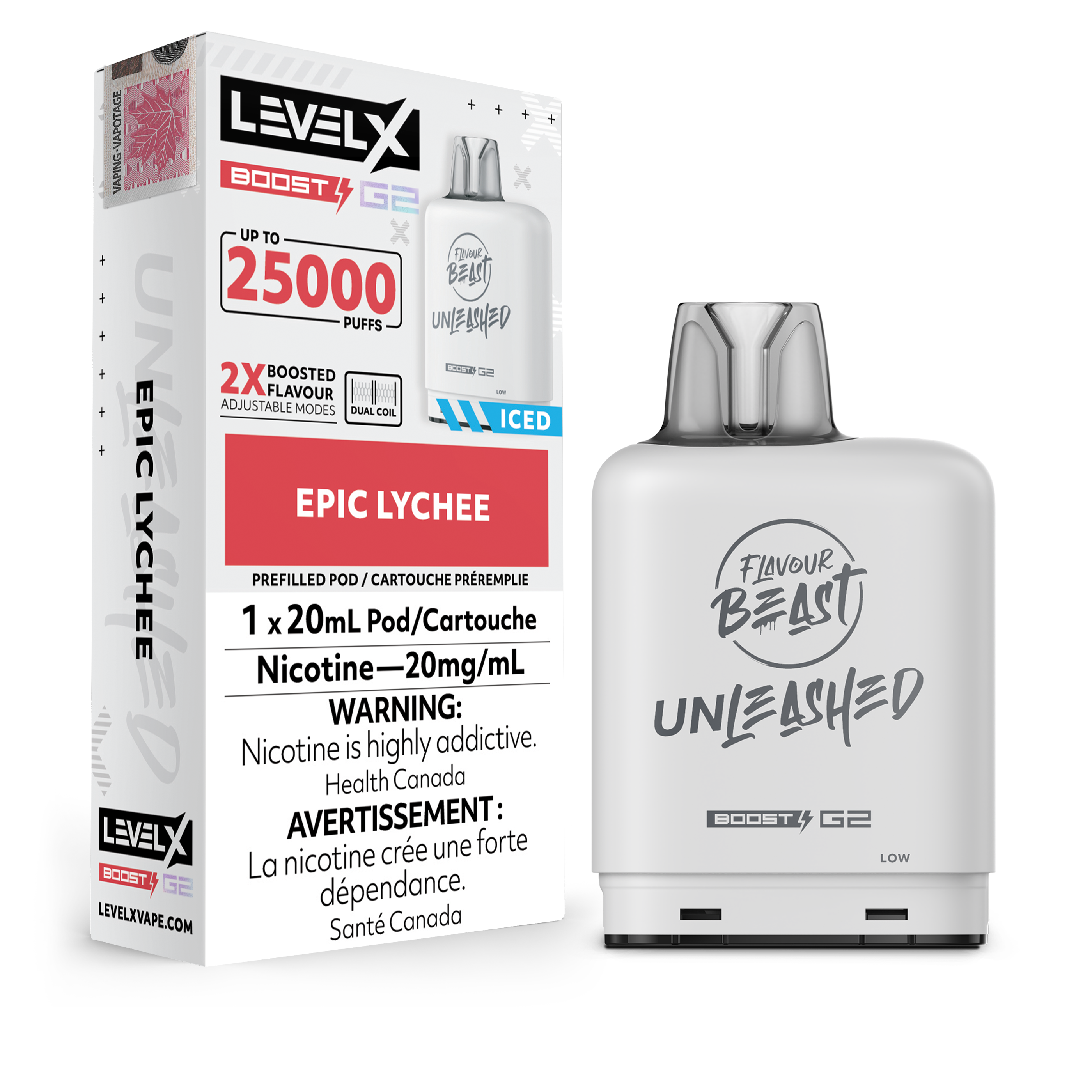 EPIC LYCHEE - LEVEL X FB UNLEASHED BOOST (20mL)