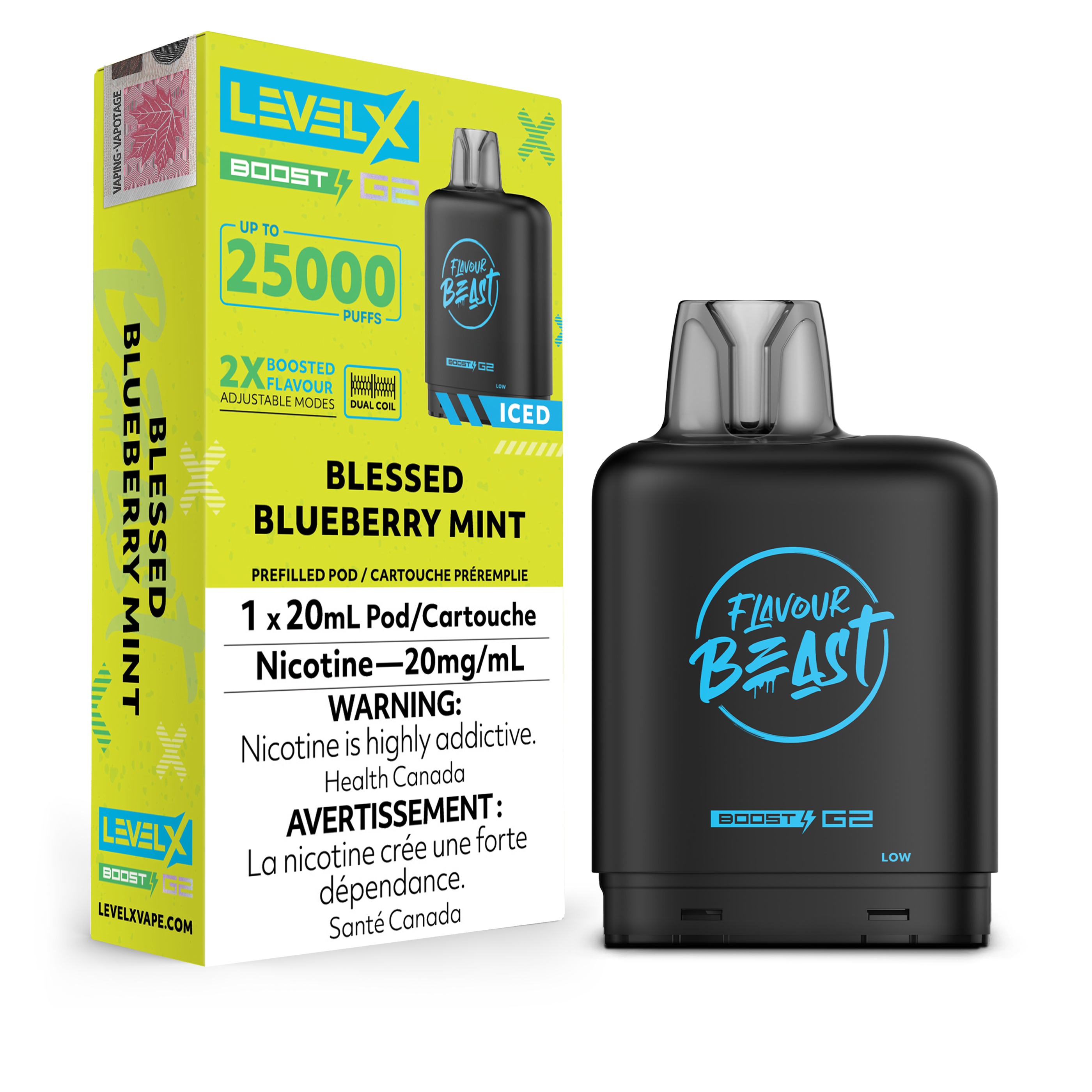 BLESSED BLUEBERRY MINT - LEVEL X FB BOOST (20mL)