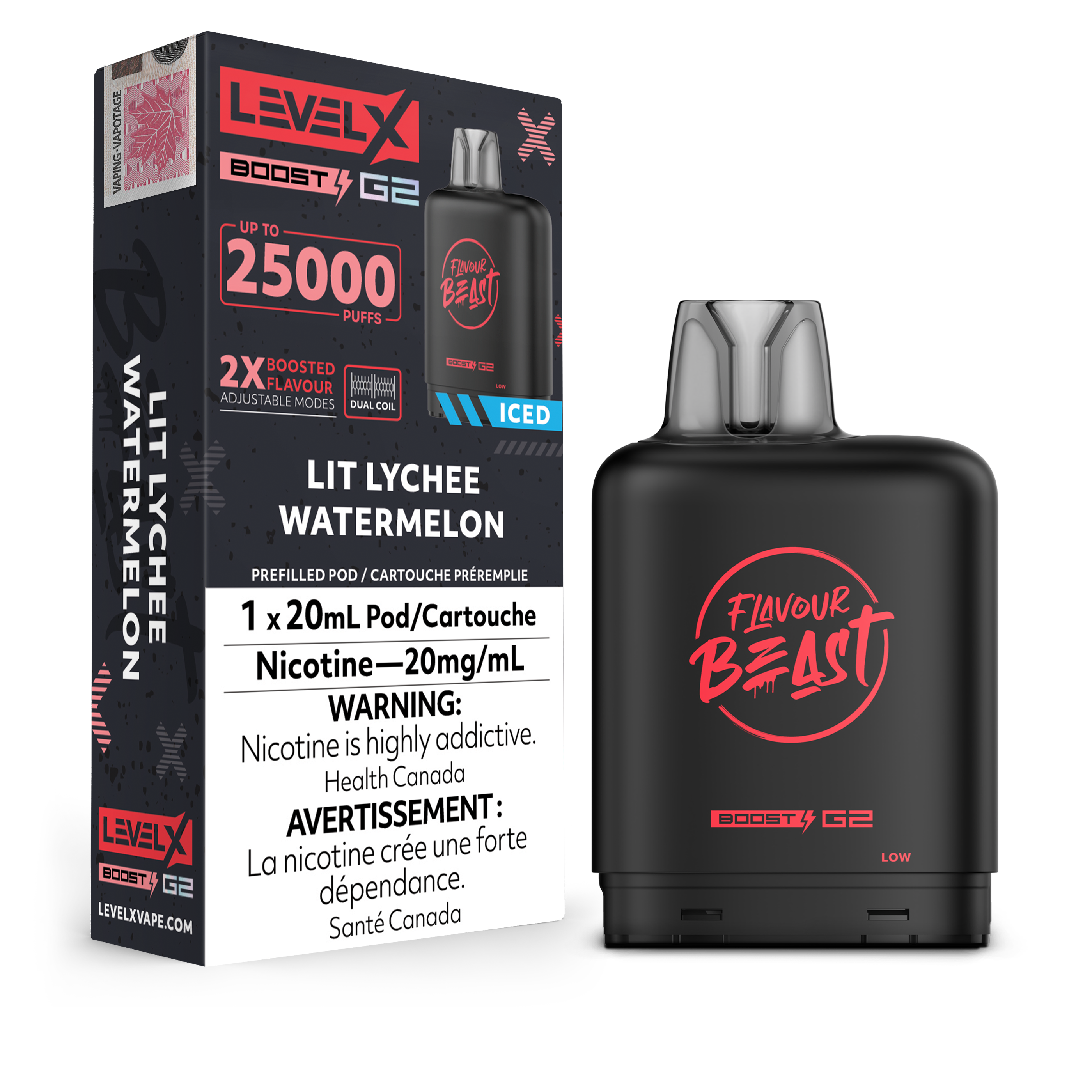 LIT LYCHEE WATERMELON - LEVEL X FB BOOST (20mL)