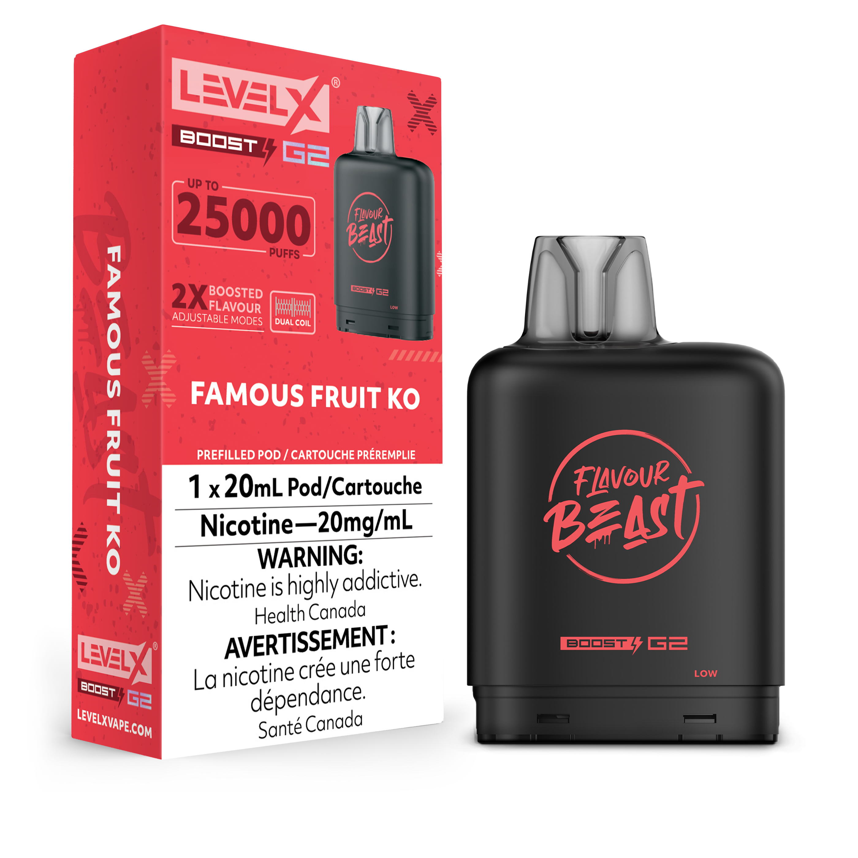 FAMOUS FRUIT KO - LEVEL X FB BOOST (20mL)