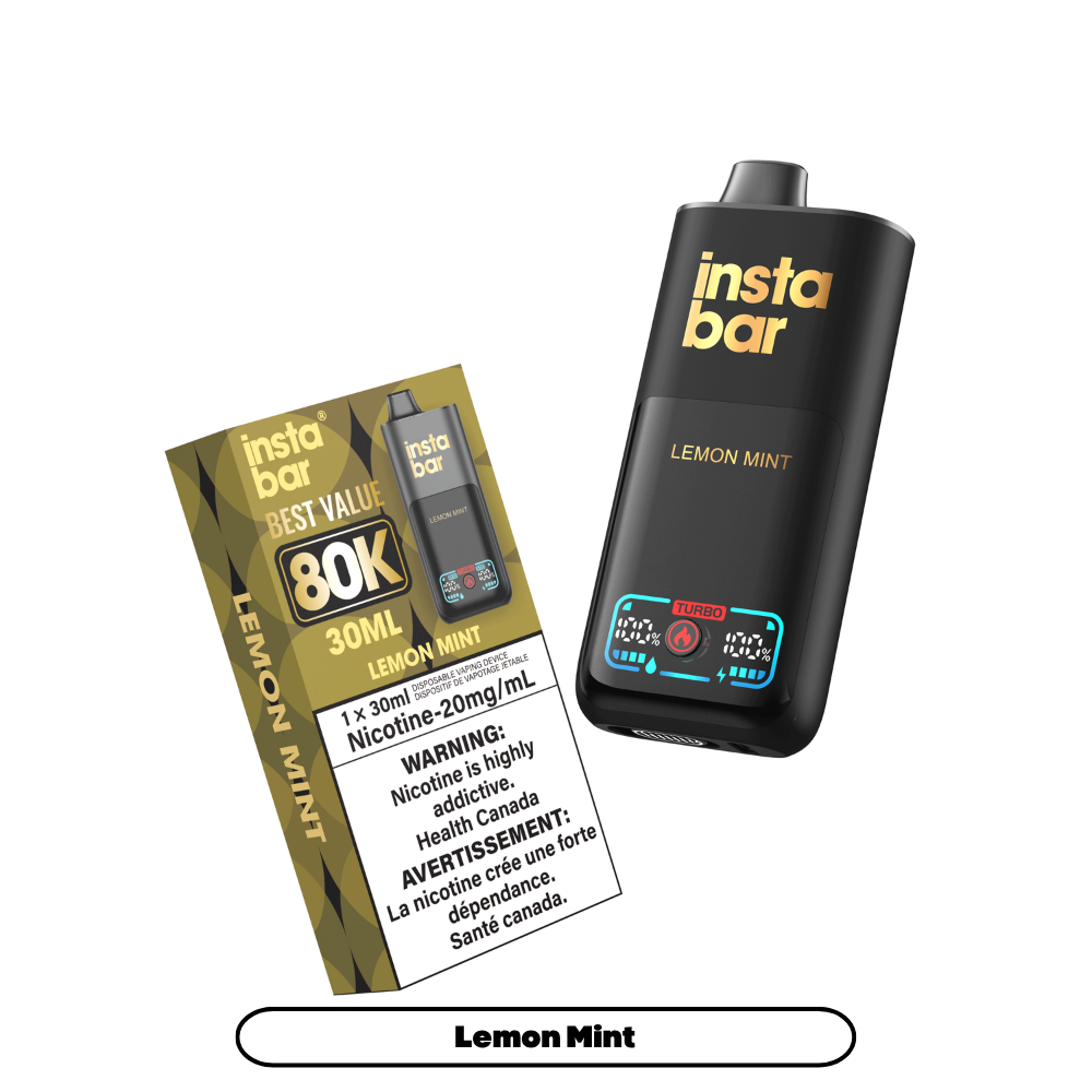 LEMON MINT - INSTA BAR 80K (30mL)
