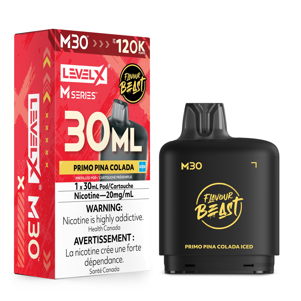 PRIMO PINA COLADA ICED - LEVEL X M30 (30mL) *LEVEL X M DEVICE REQUIRED*