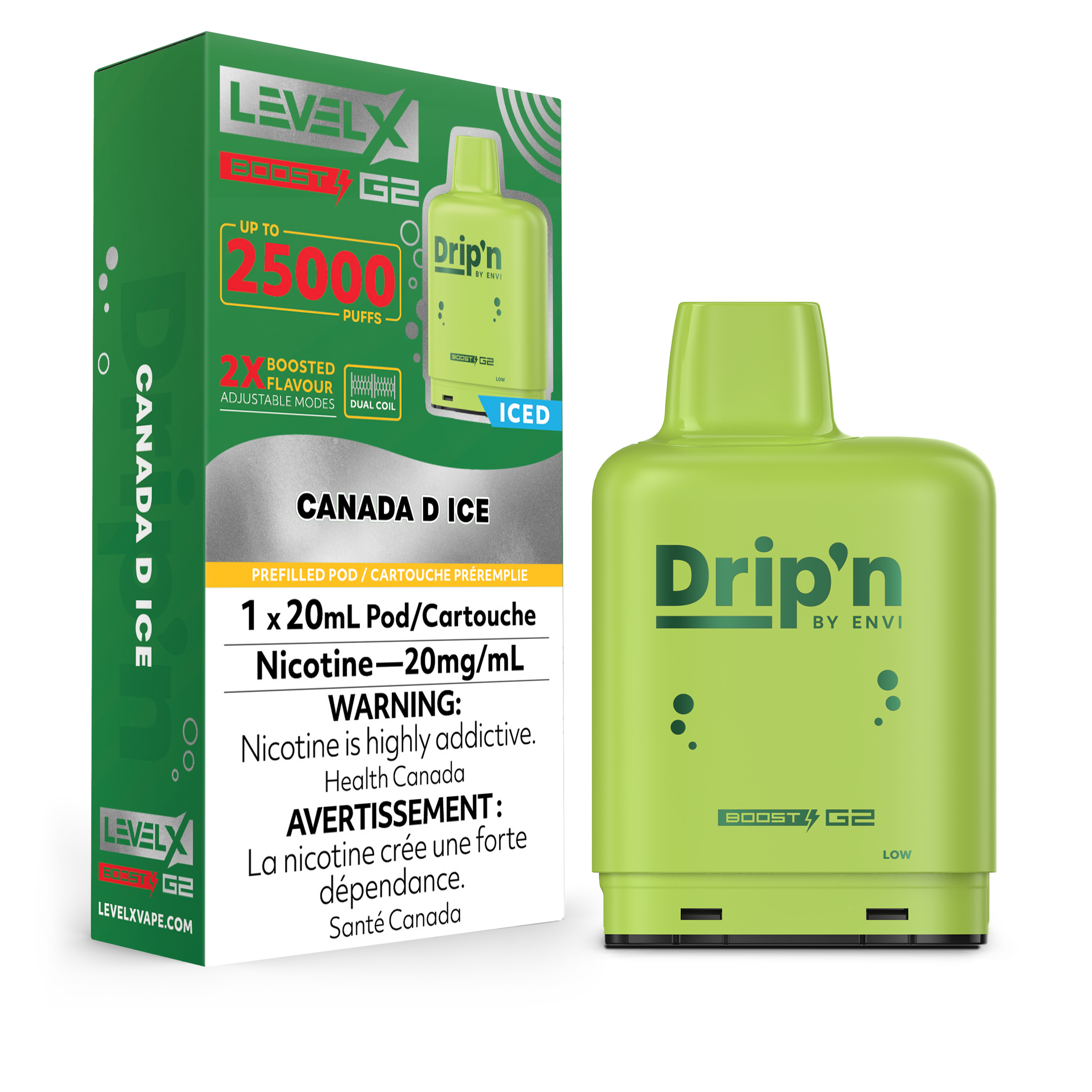 CANANA D - LEVEL X DRIP'N BOOST (20mL)