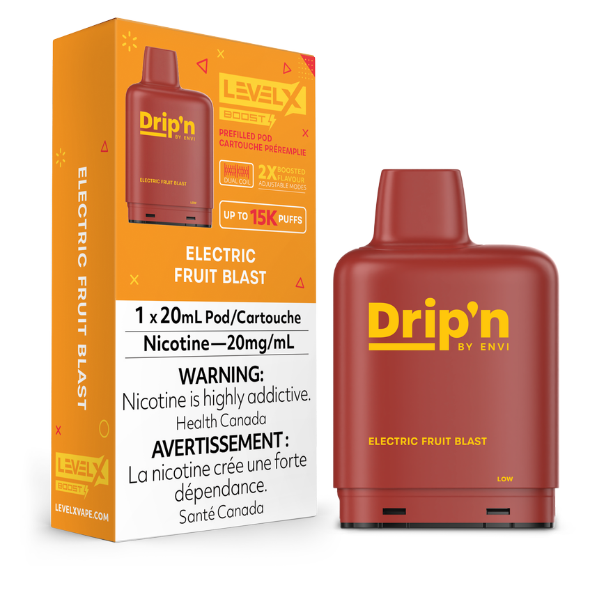 ELECTRIC FRUIT BLAST - LEVEL X DRIP'N BOOST (20mL)
