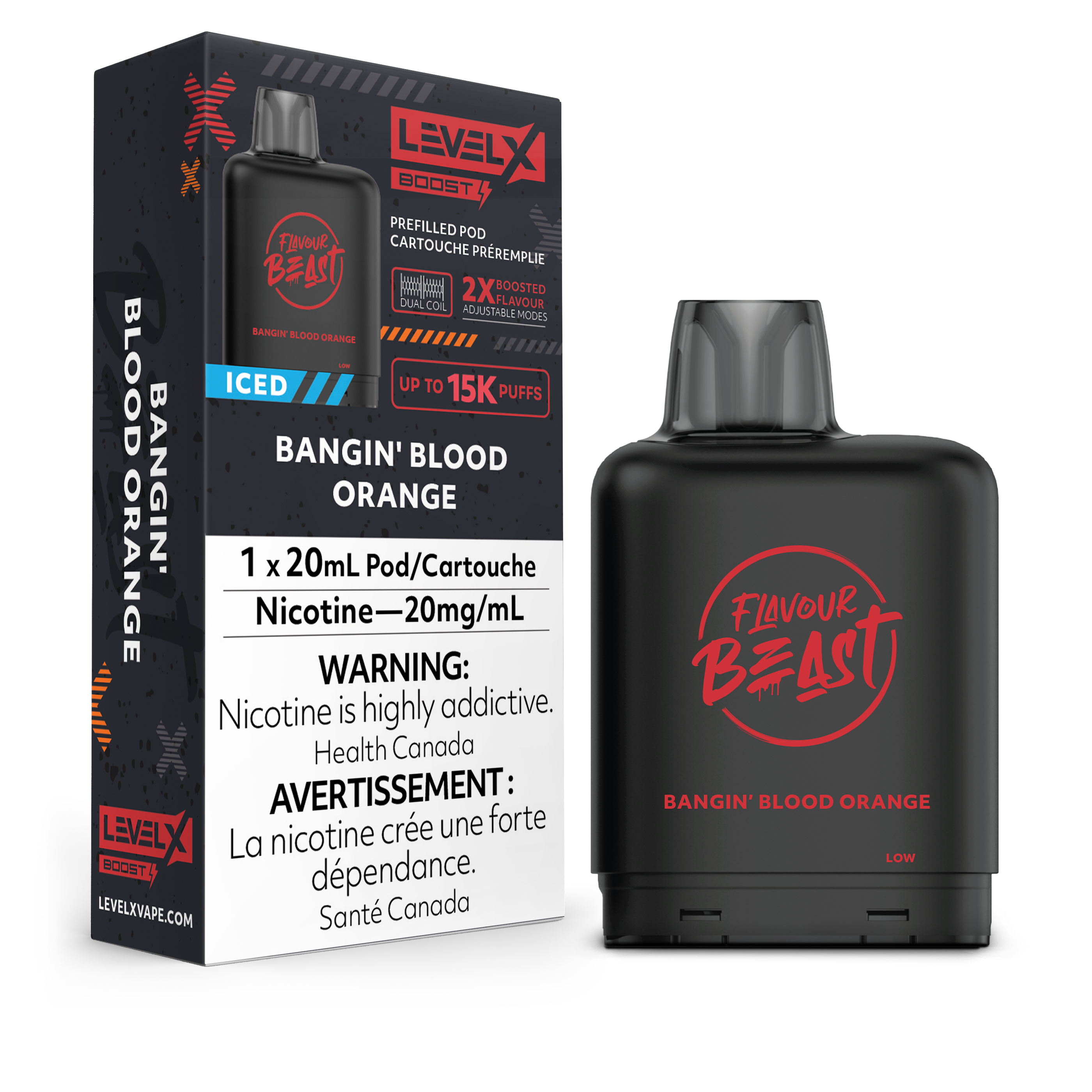 BANGIN' BLOOD ORANGE - LEVEL X FB BOOST (20mL)
