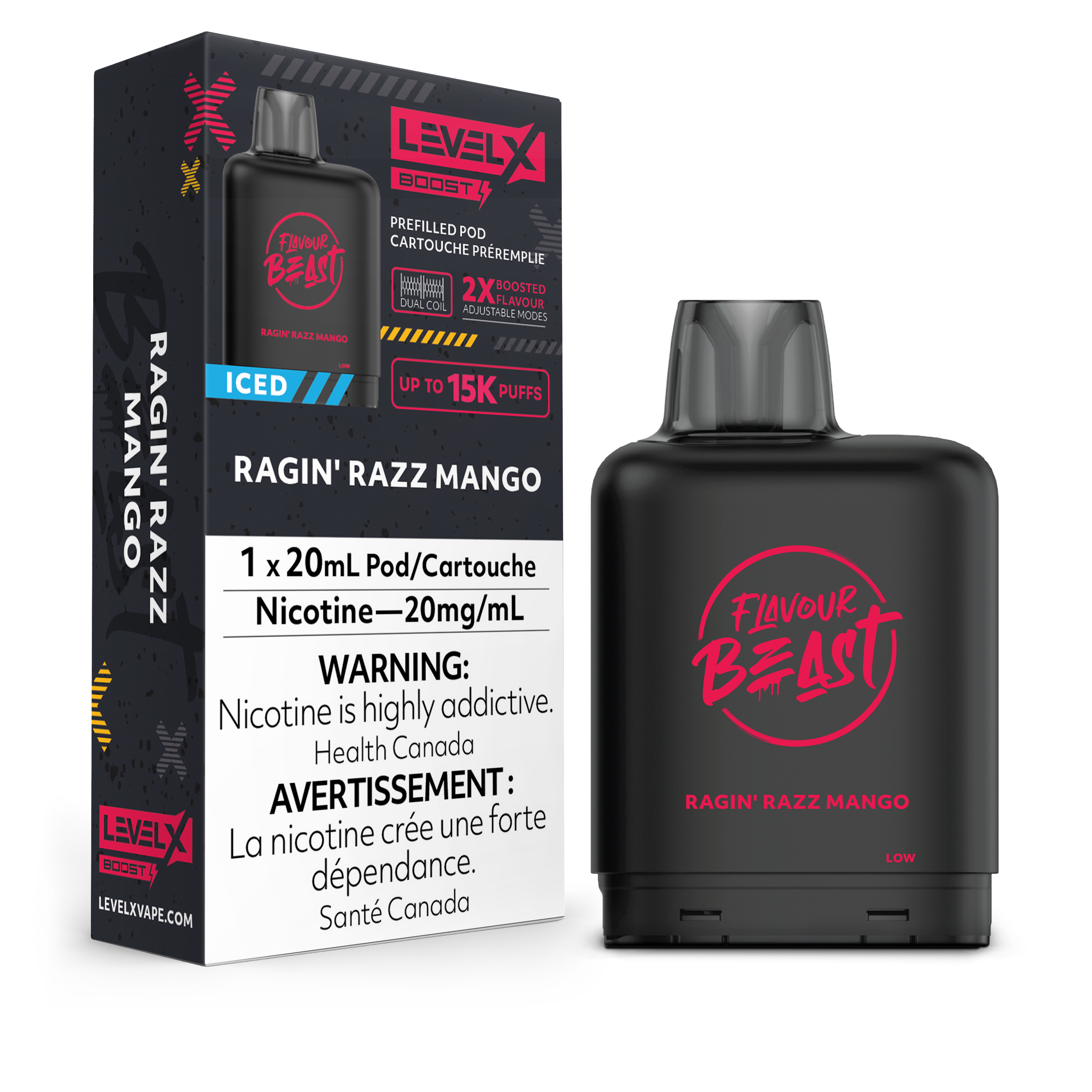 RAGIN' RAZZ MANGO - LEVEL X FB BOOST (20mL)