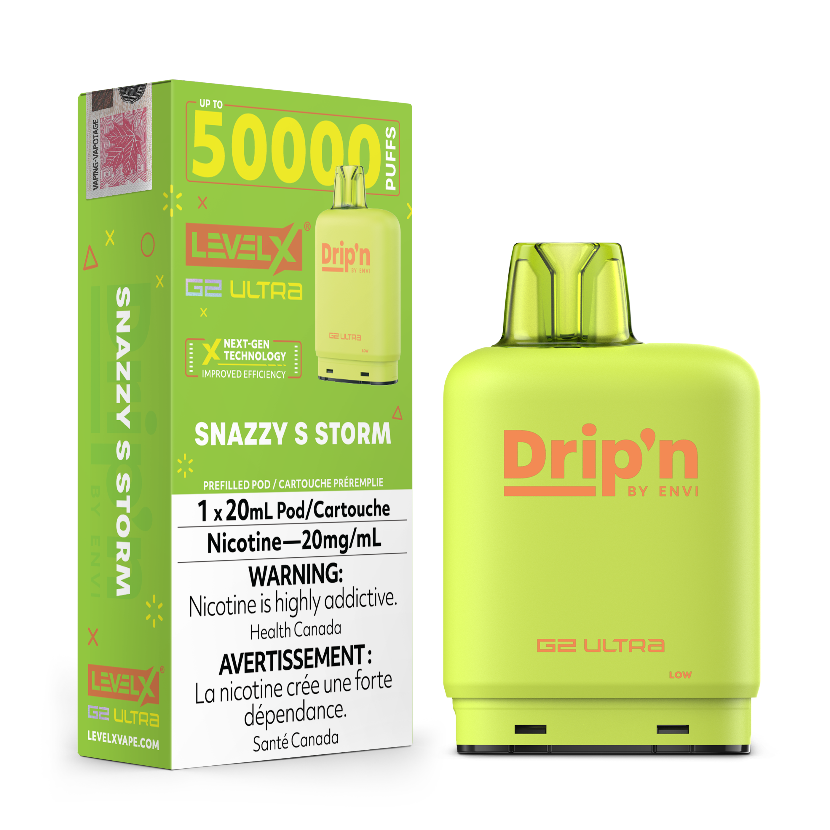 SNAZZY S STORM - FLAVOUR BEAST LEVEL X G2 DRIP'N ULTRA (20mL)