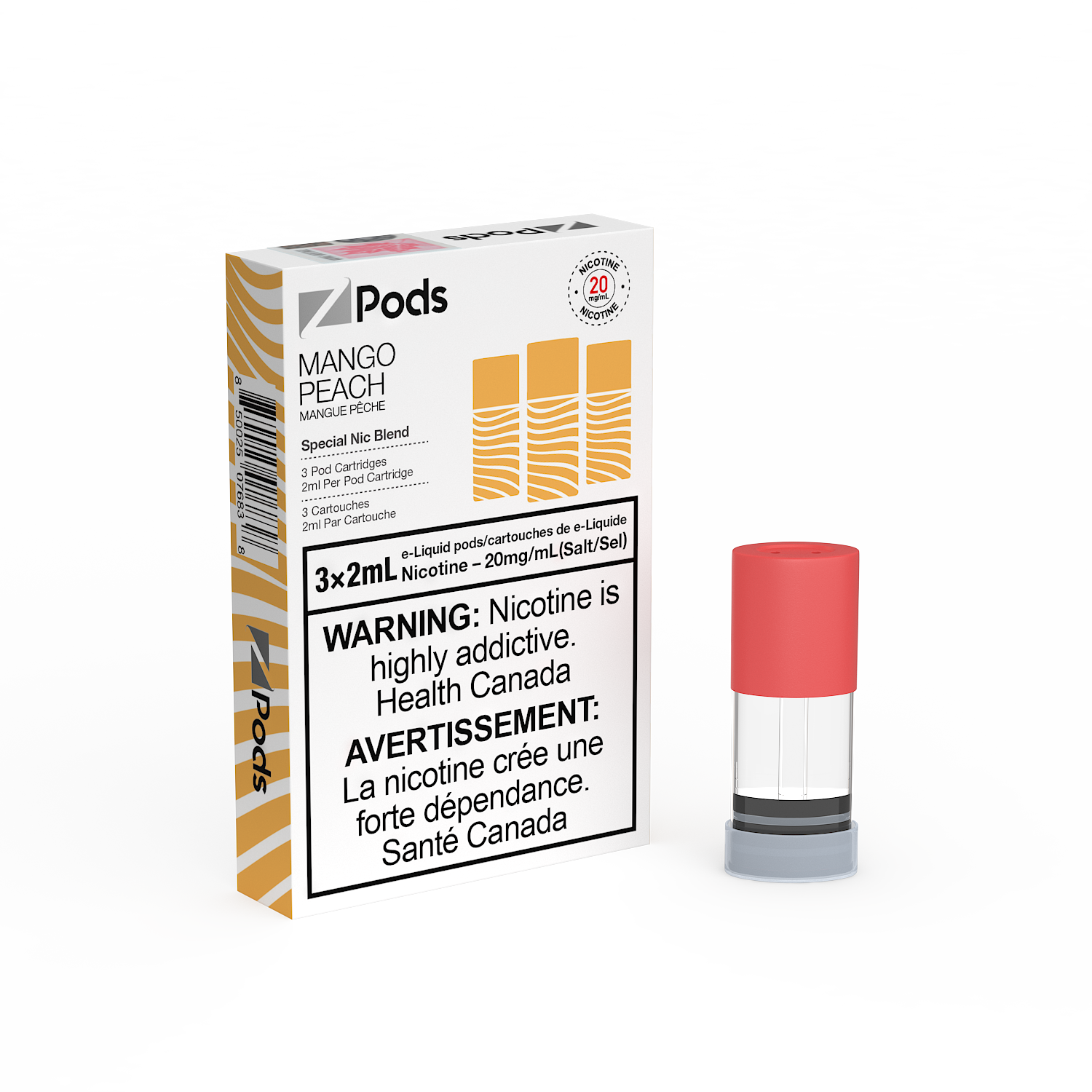 Z-PODS: MANGO PEACH (ONTARIO)