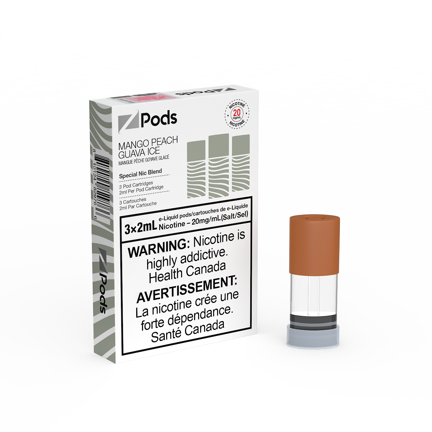 Z-PODS: MANGO PEACH GUAVA ICE