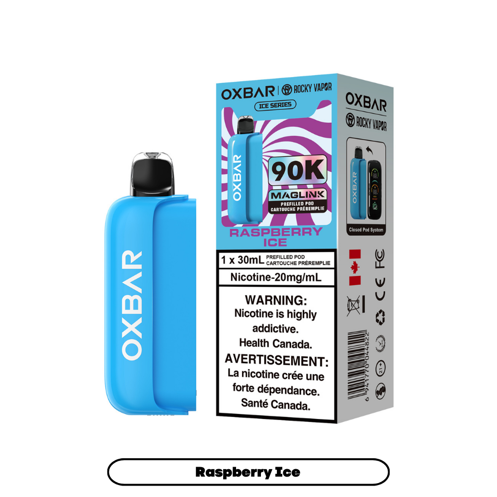 RASPBERRY ICE - OXBAR MAGLINK (POD ONLY, MAGLINK DEVICE REQUIRED) (30mL)